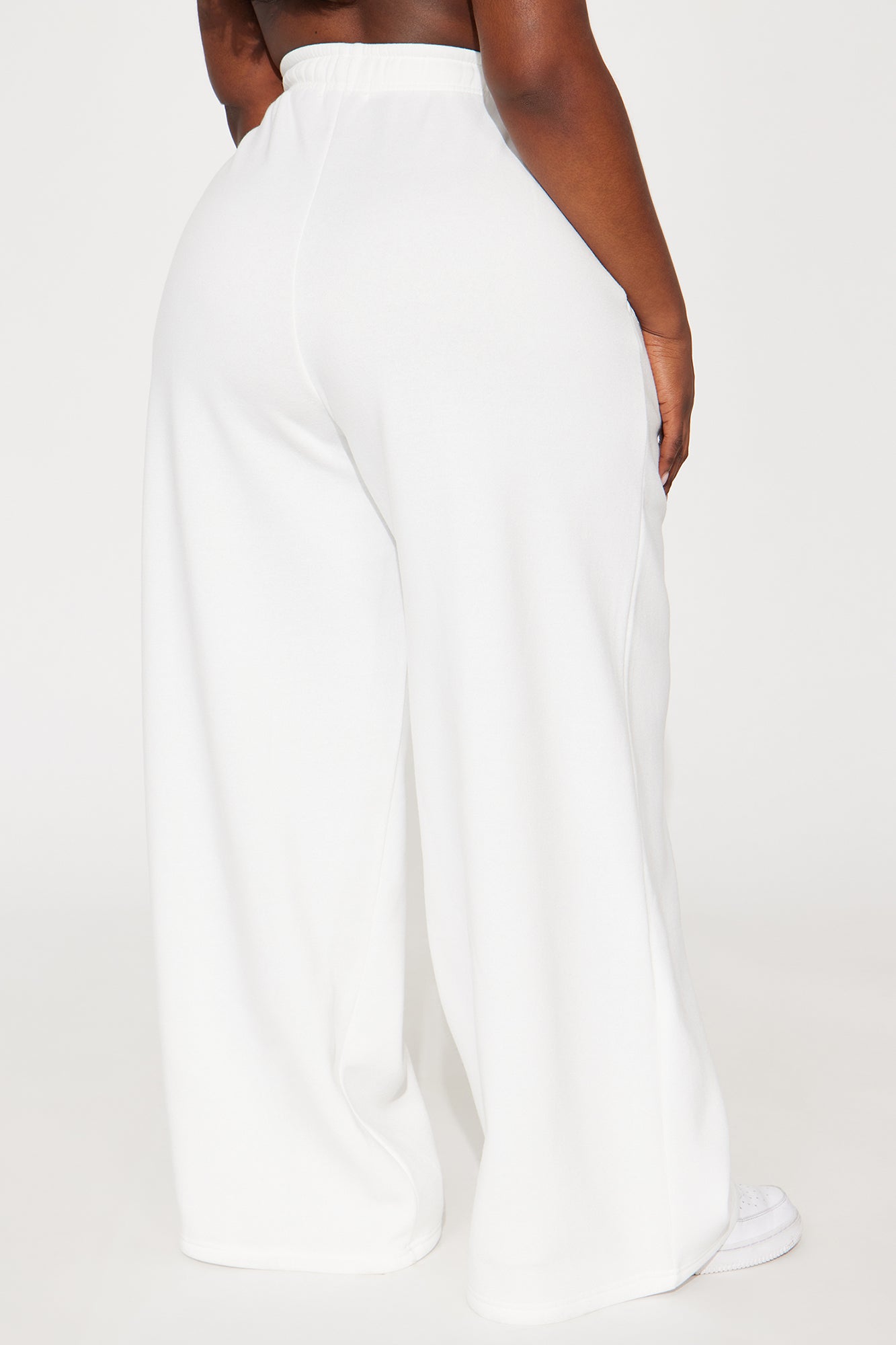 California Dreaming Athletic Wide Leg Pant - White