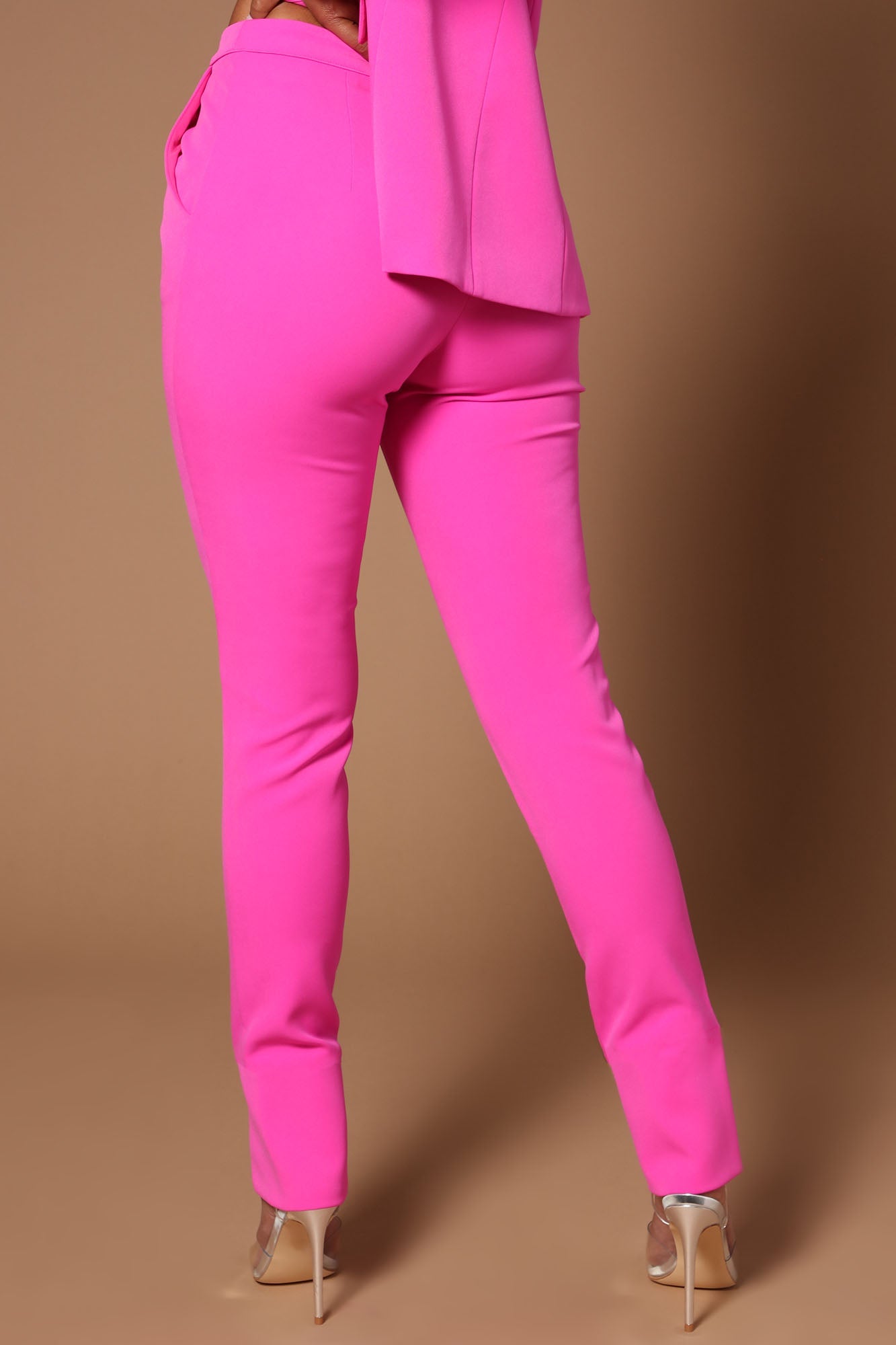 Athena High Rise Pant - Pink