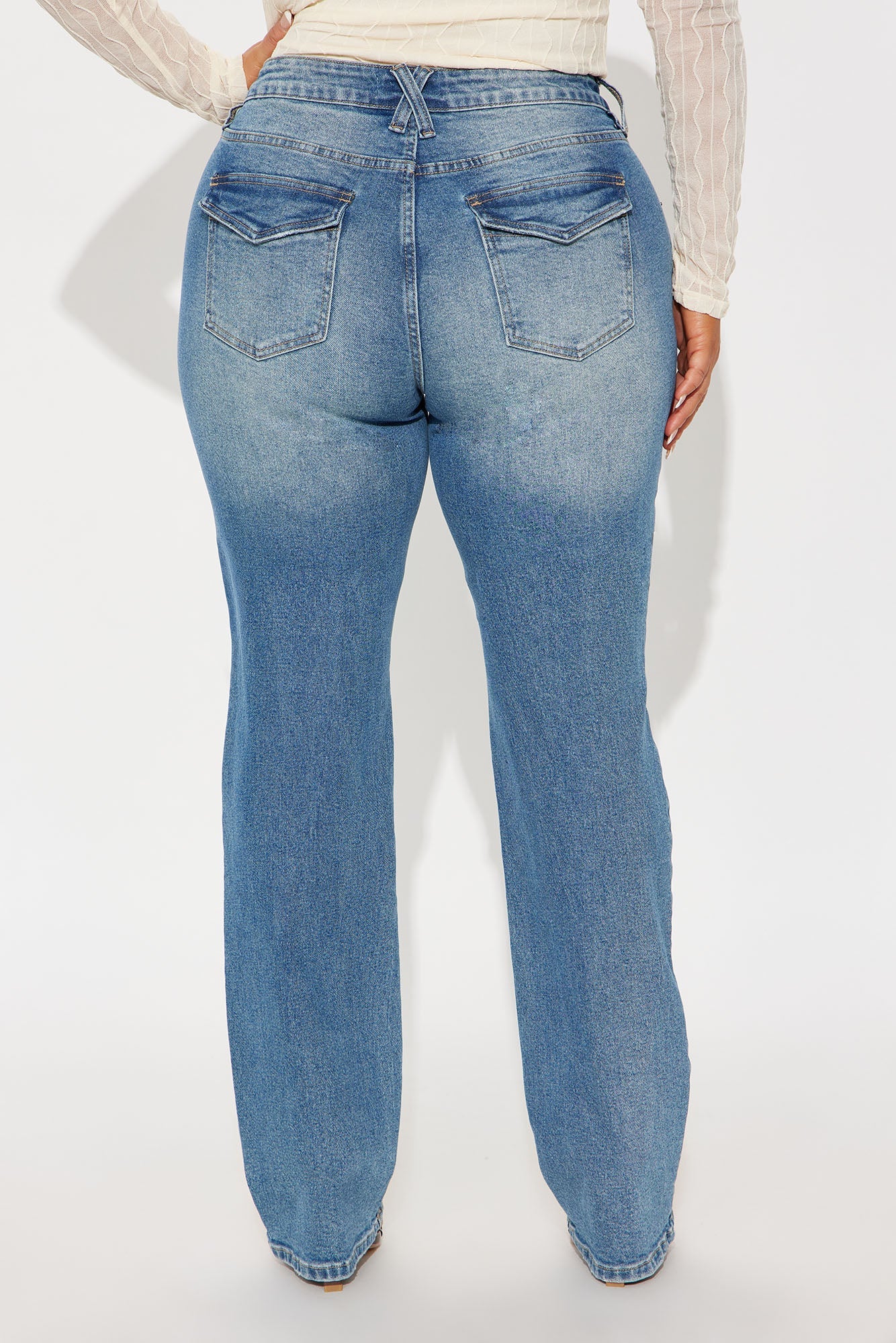 Tall Sicily Straight Leg Jeans - Medium Wash