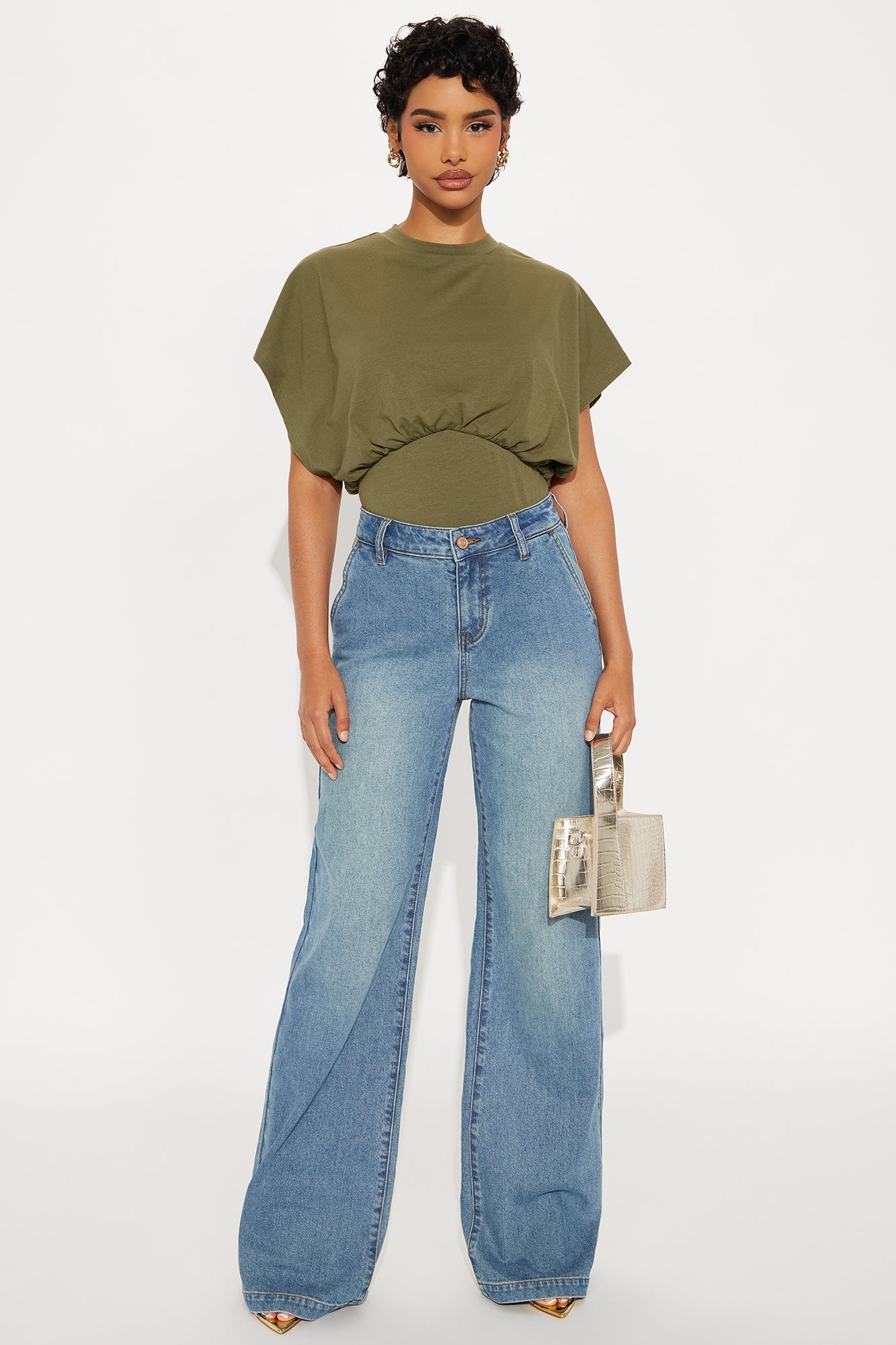 Tall Delusional Drop Waist Jeans - Medium Wash