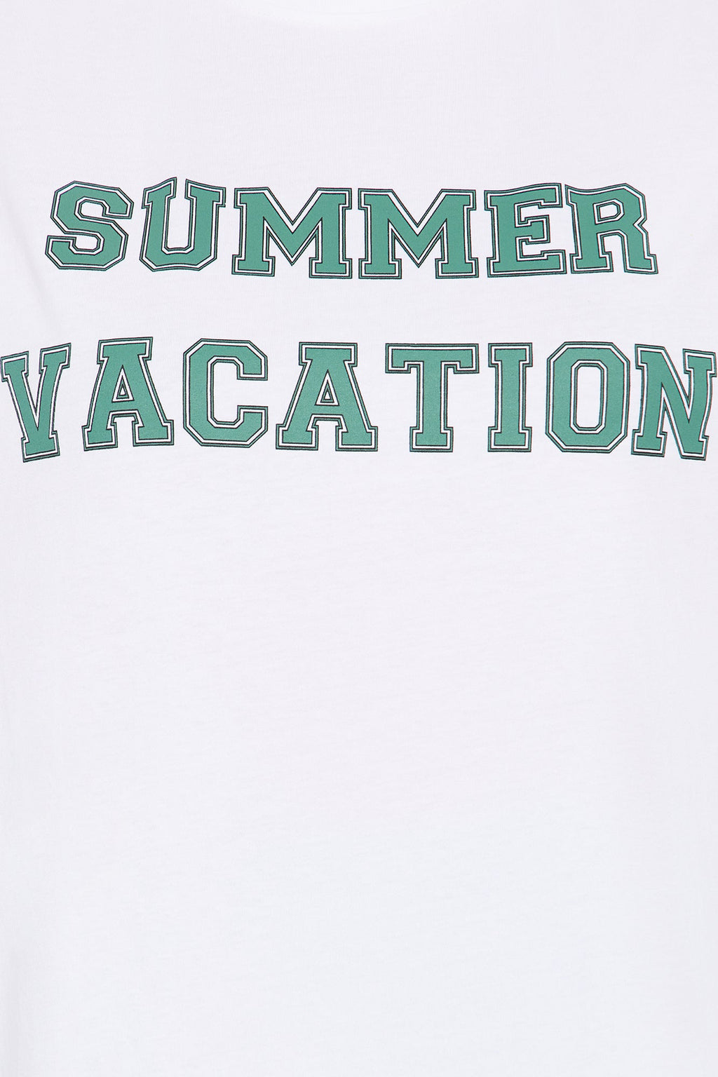 Summer Vacation Biker Short Set - Green/combo