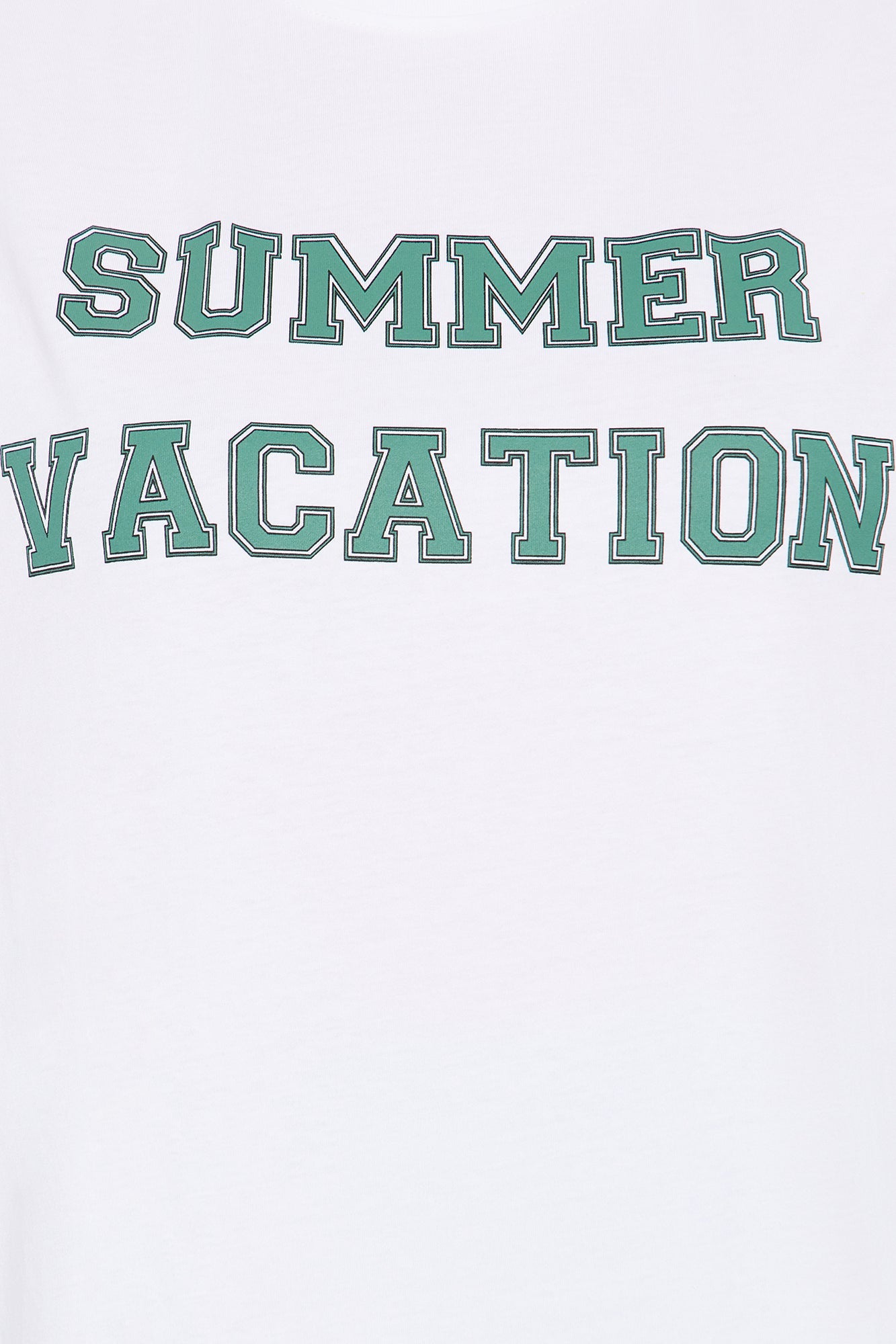 Summer Vacation Biker Short Set - Green/combo