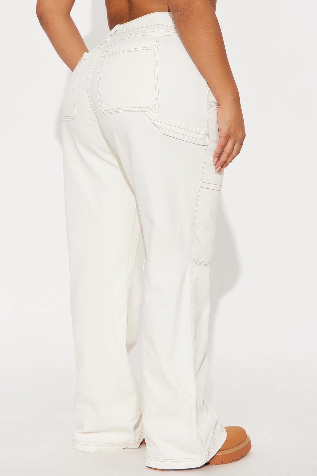 Pocketful Of Love Straight Leg Jeans - Off White
