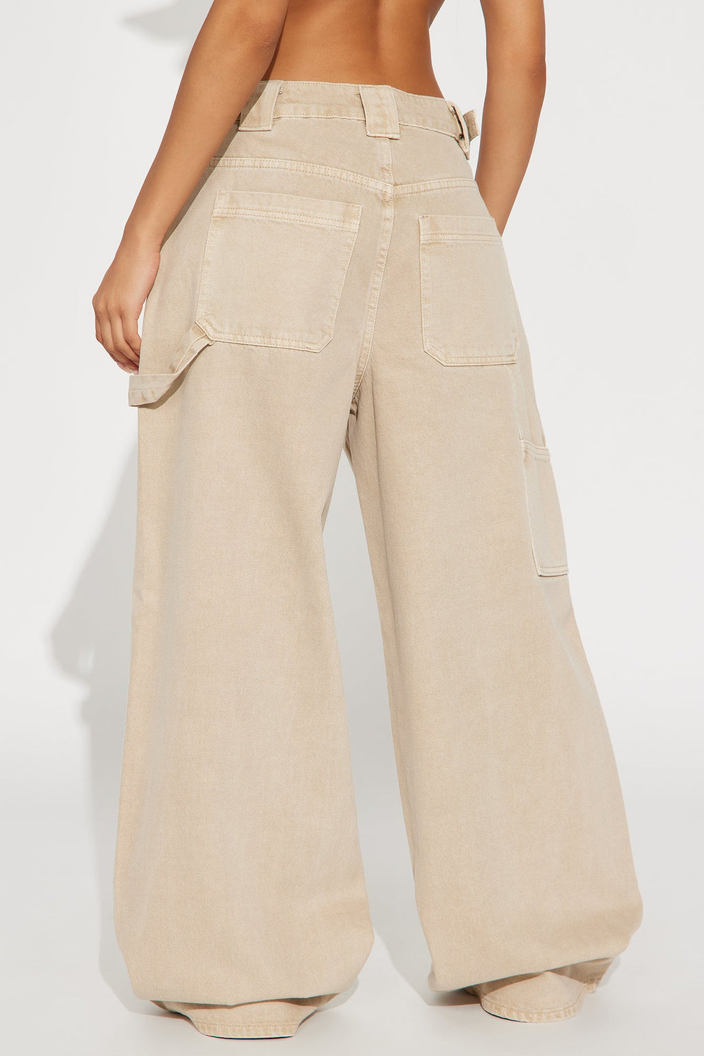 Everything You Want Wide Leg Pant - Tan