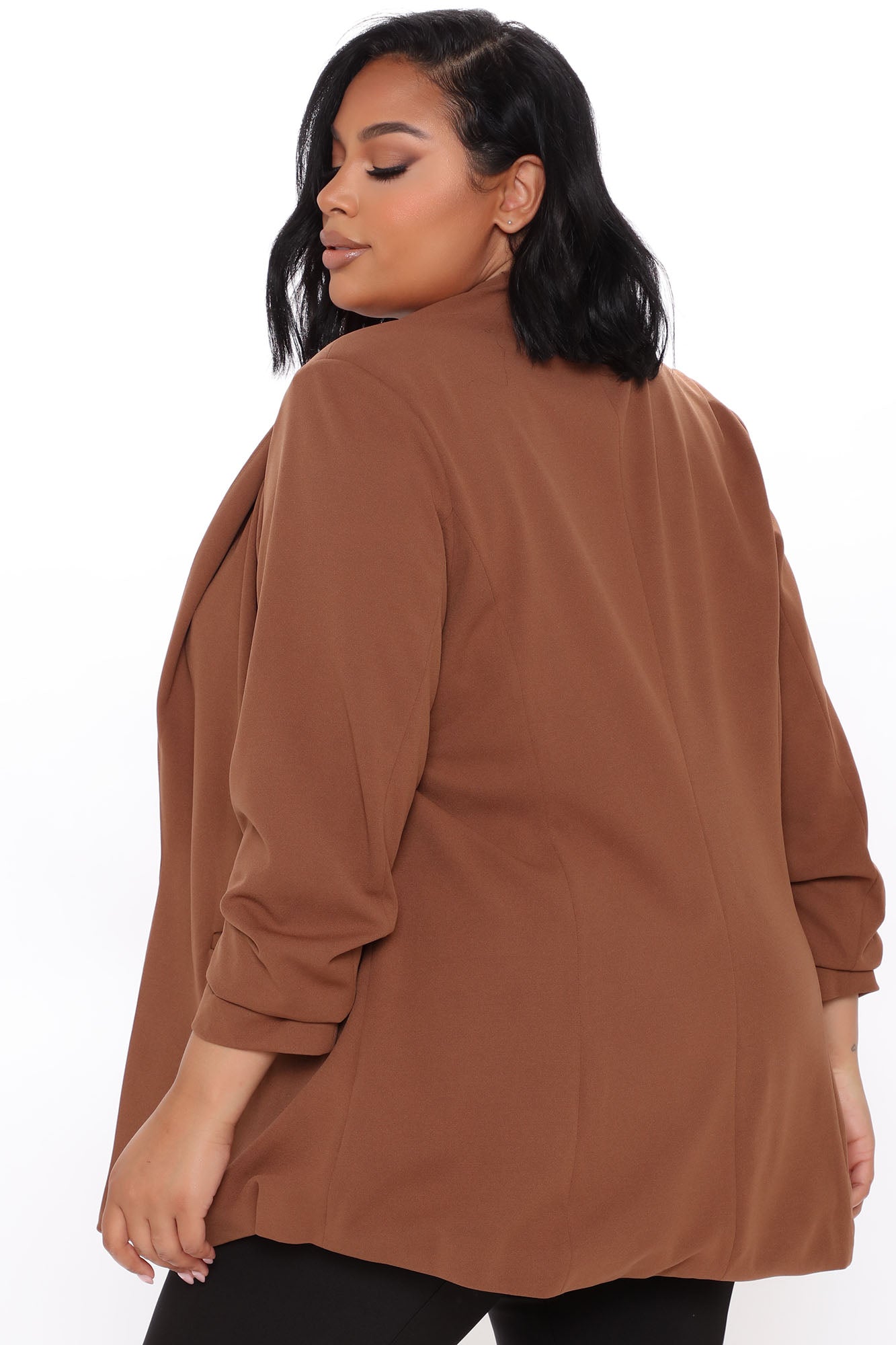 The Celine Blazer - Brown