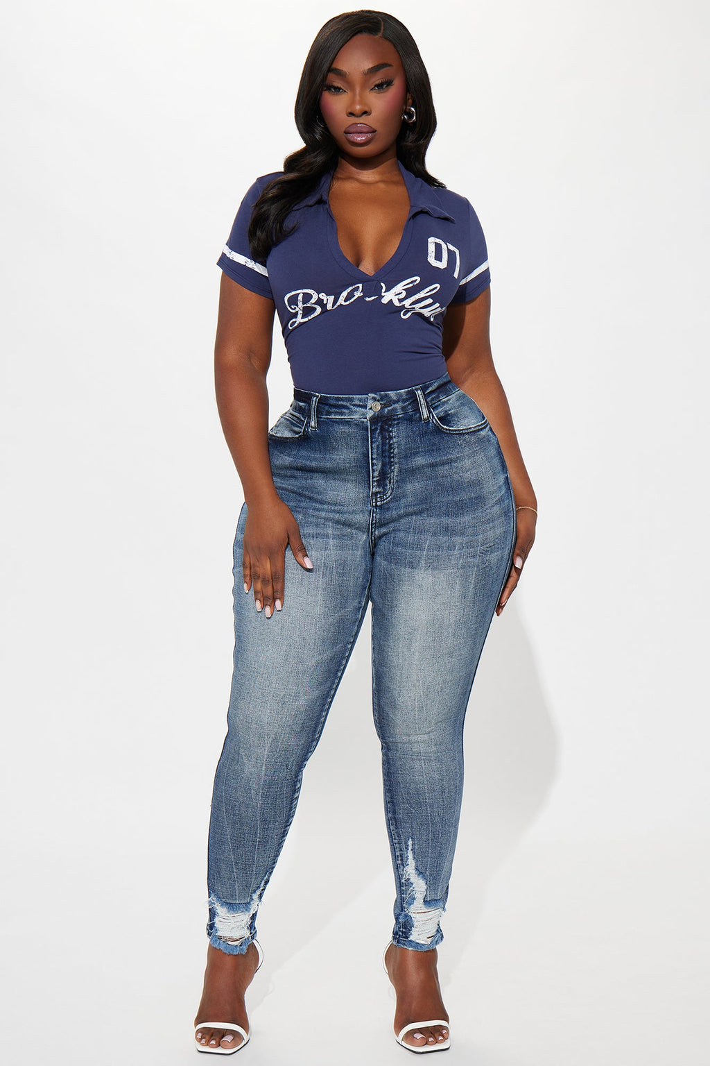 Long Story Short Sculpting Stretch Skinny Jeans - Medium Wash