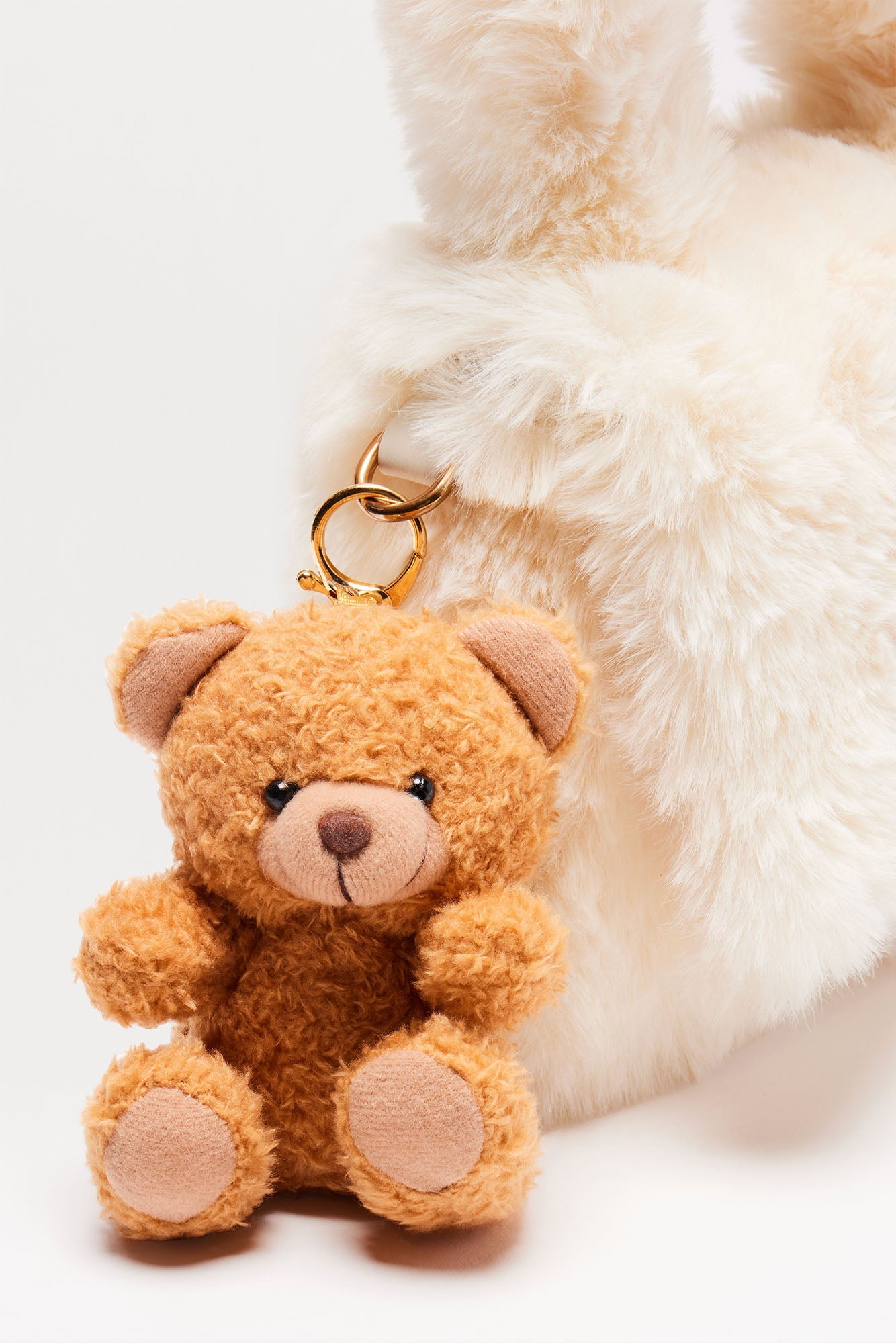 You're My Teddy Bear Handbag Charm  - Brown