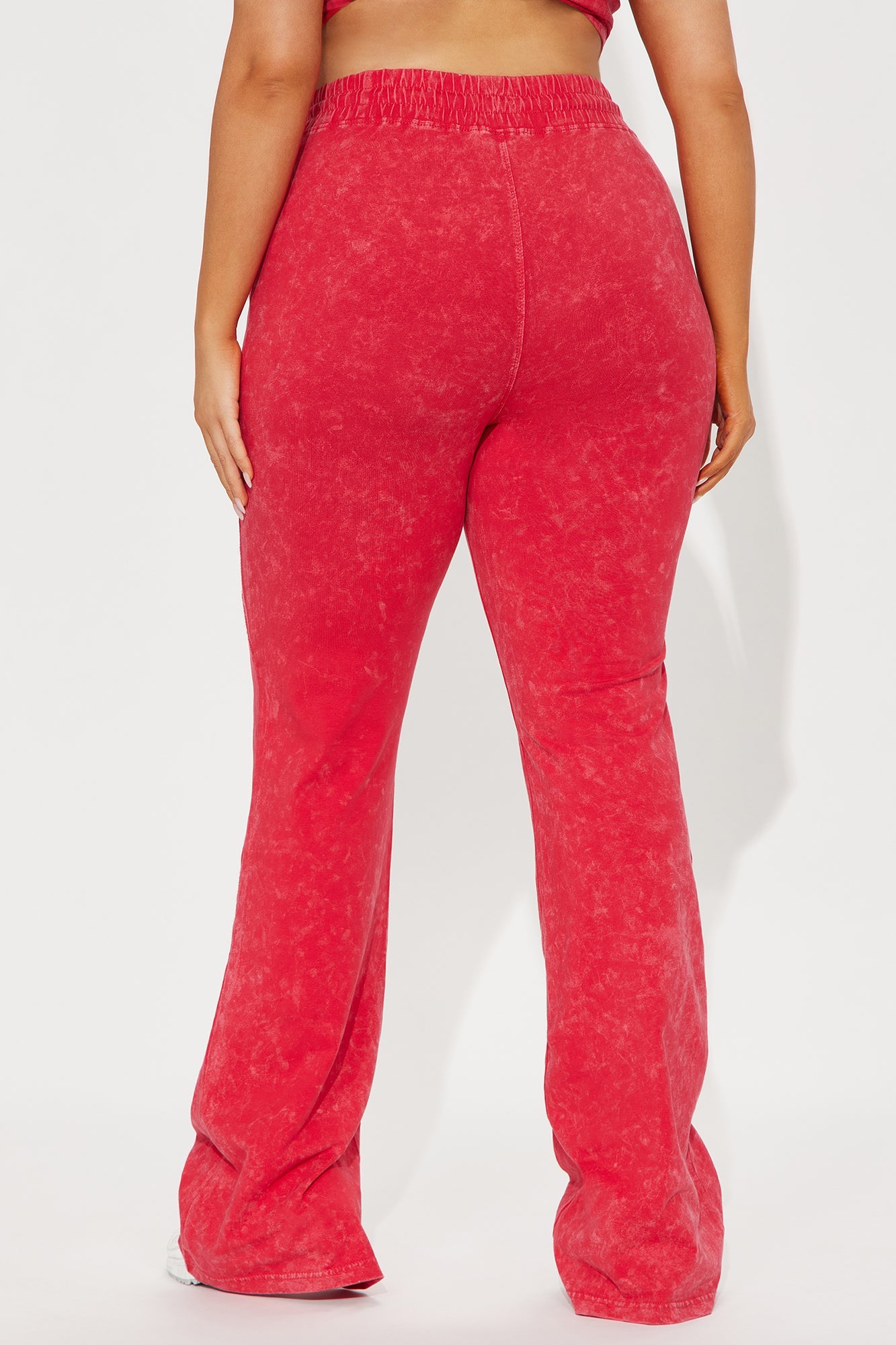 The Hamptons Sporty Flared Pant - Hot Pink