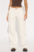 Pocketful Of Love Straight Leg Jeans - Off White