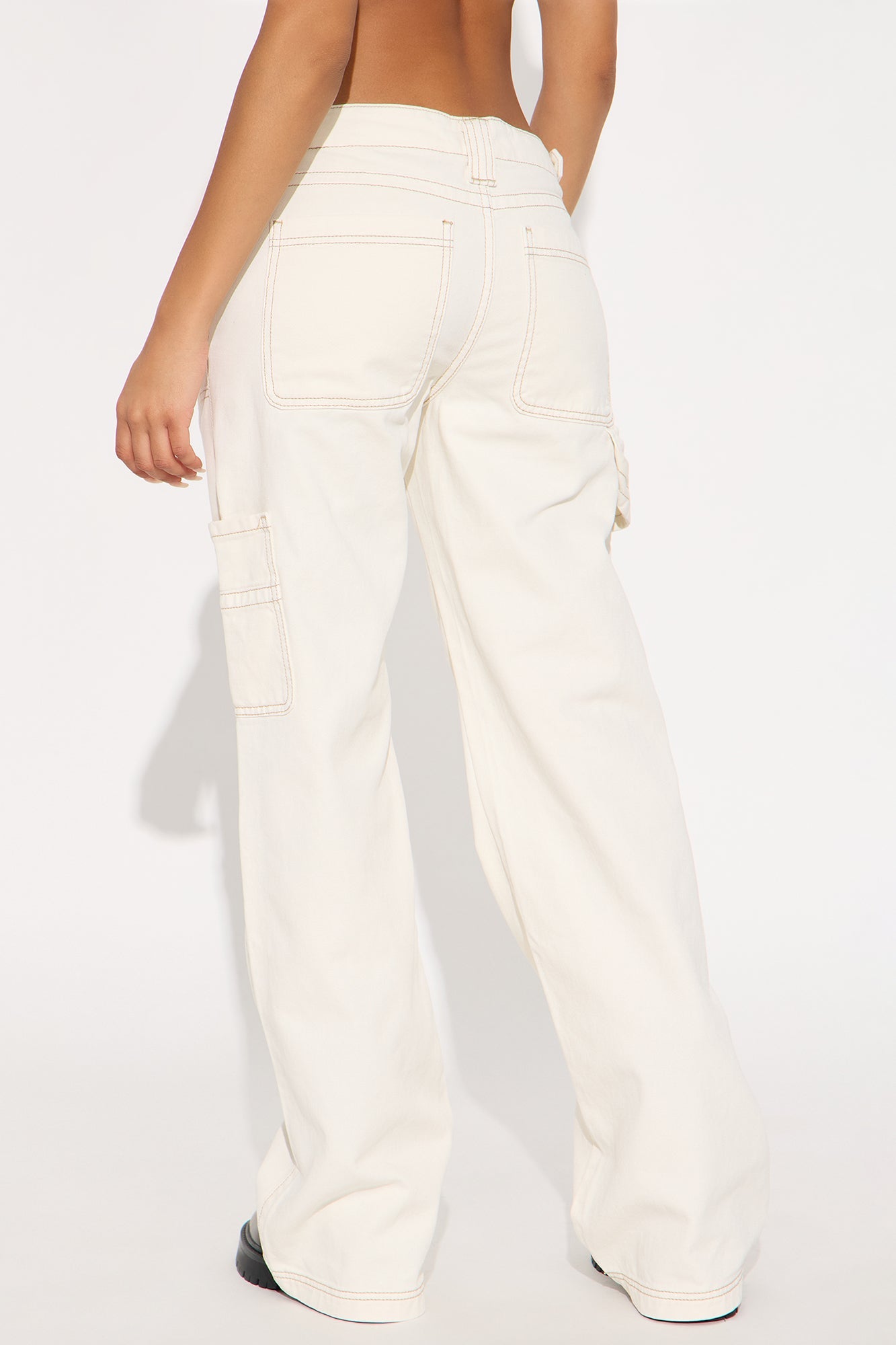 Pocketful Of Love Straight Leg Jeans - Off White