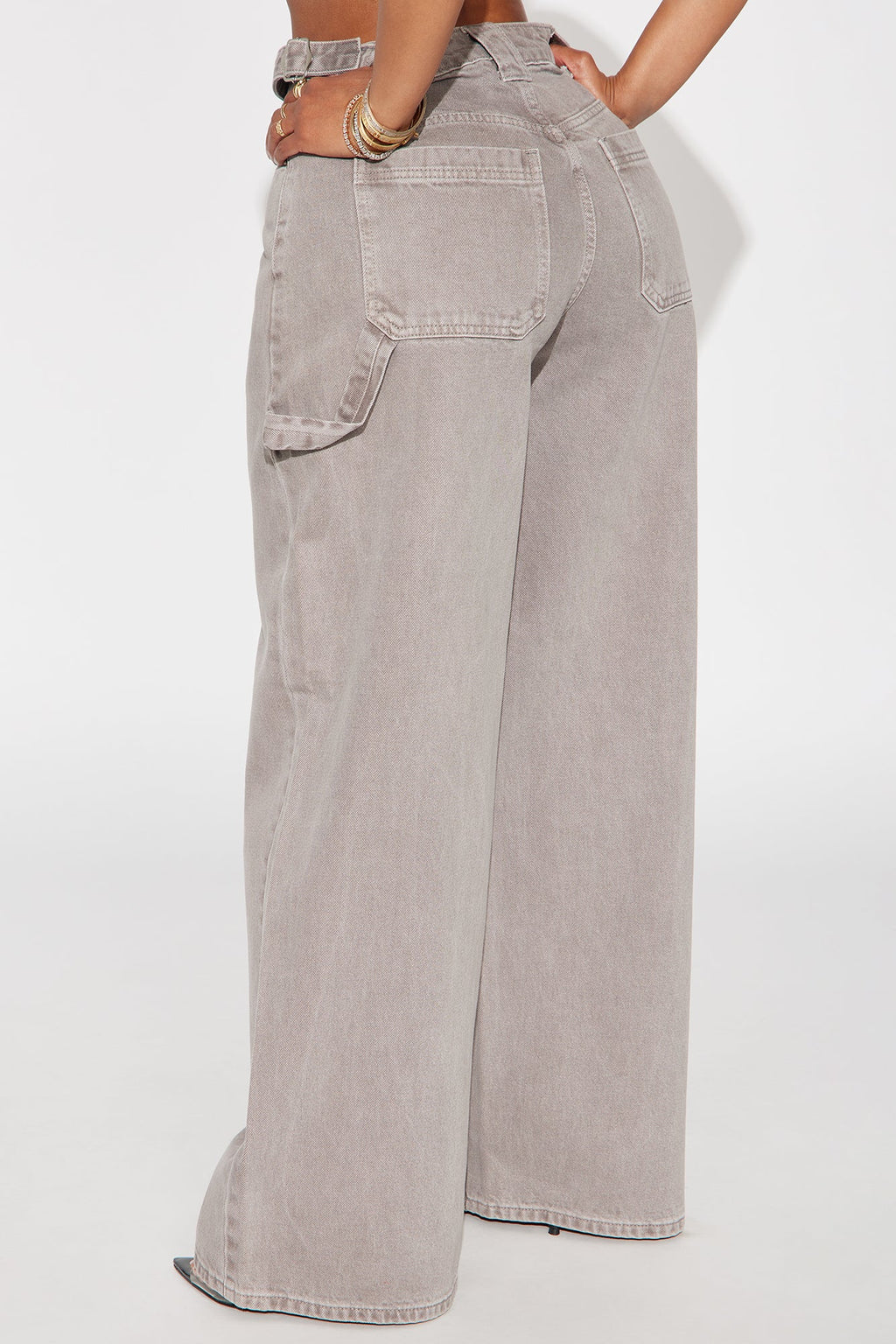 Everything You Want Wide Leg Pant - Grey