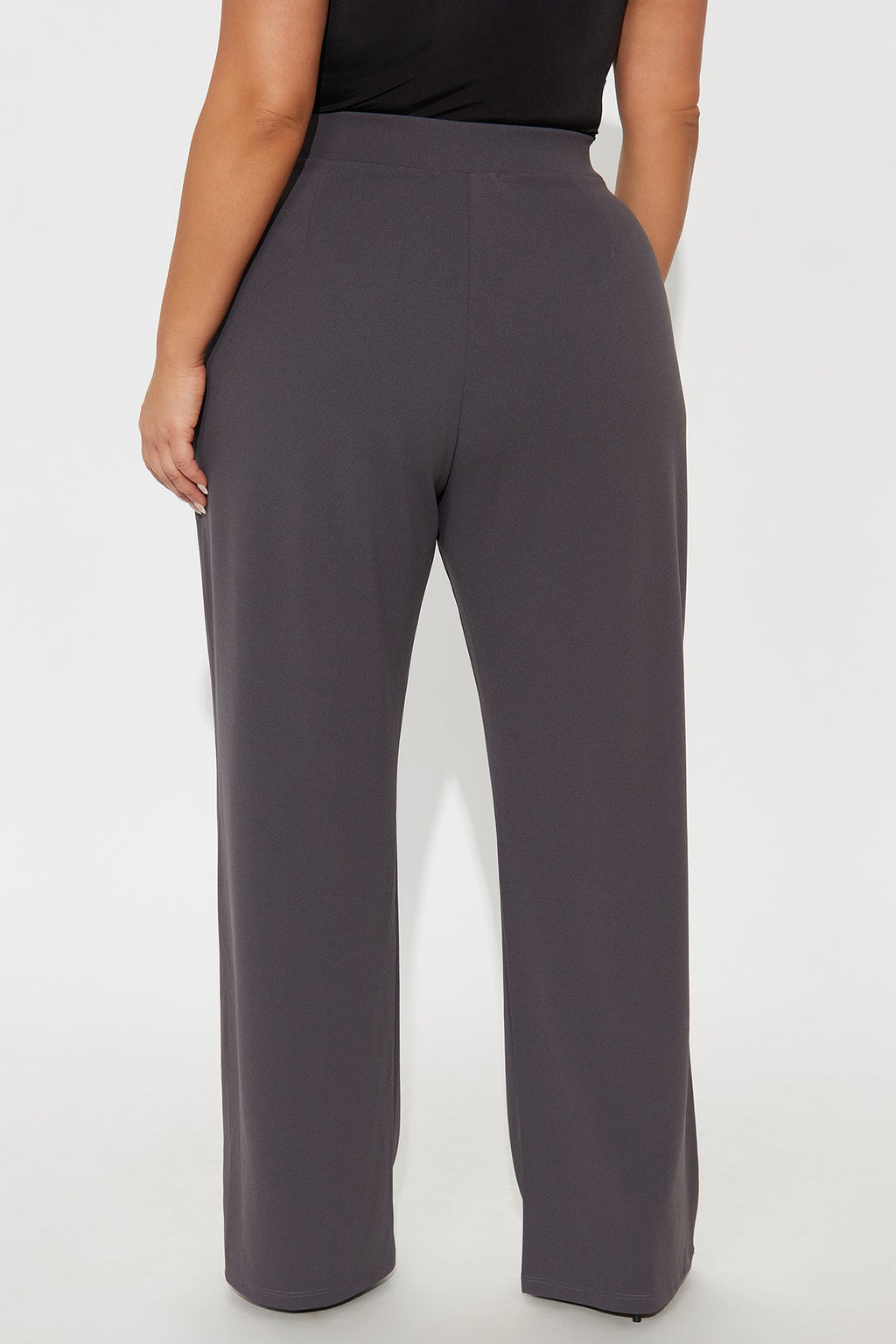 Celine Aria Wide Leg Pants - Charcoal