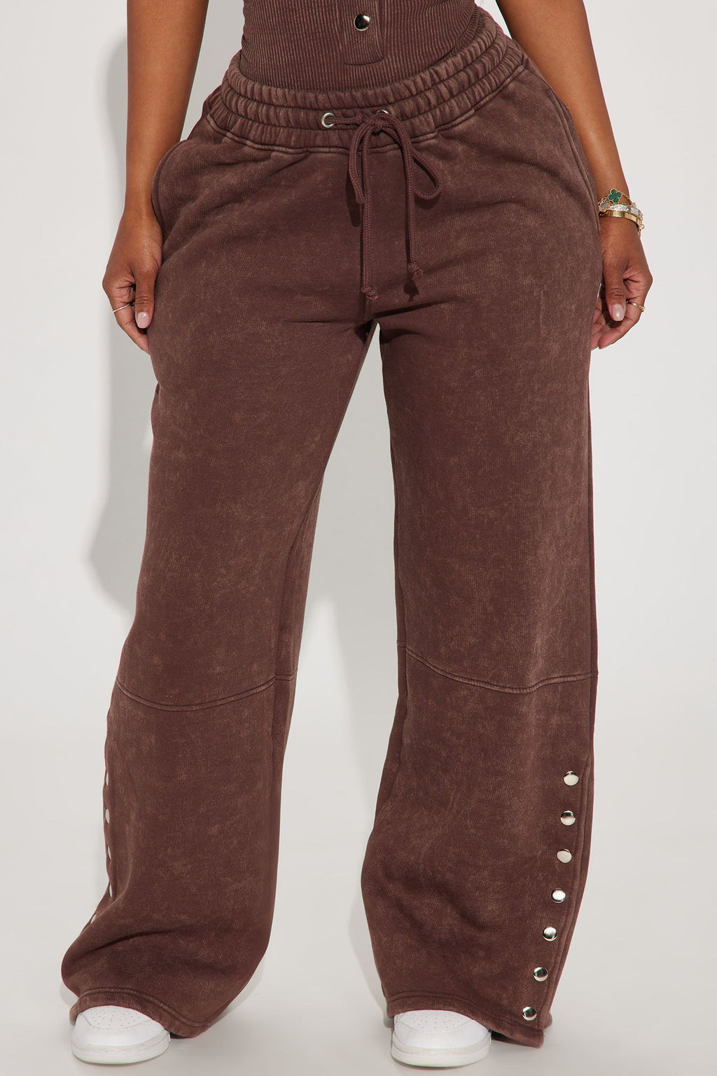 New York Washed Sweatpant - Brown