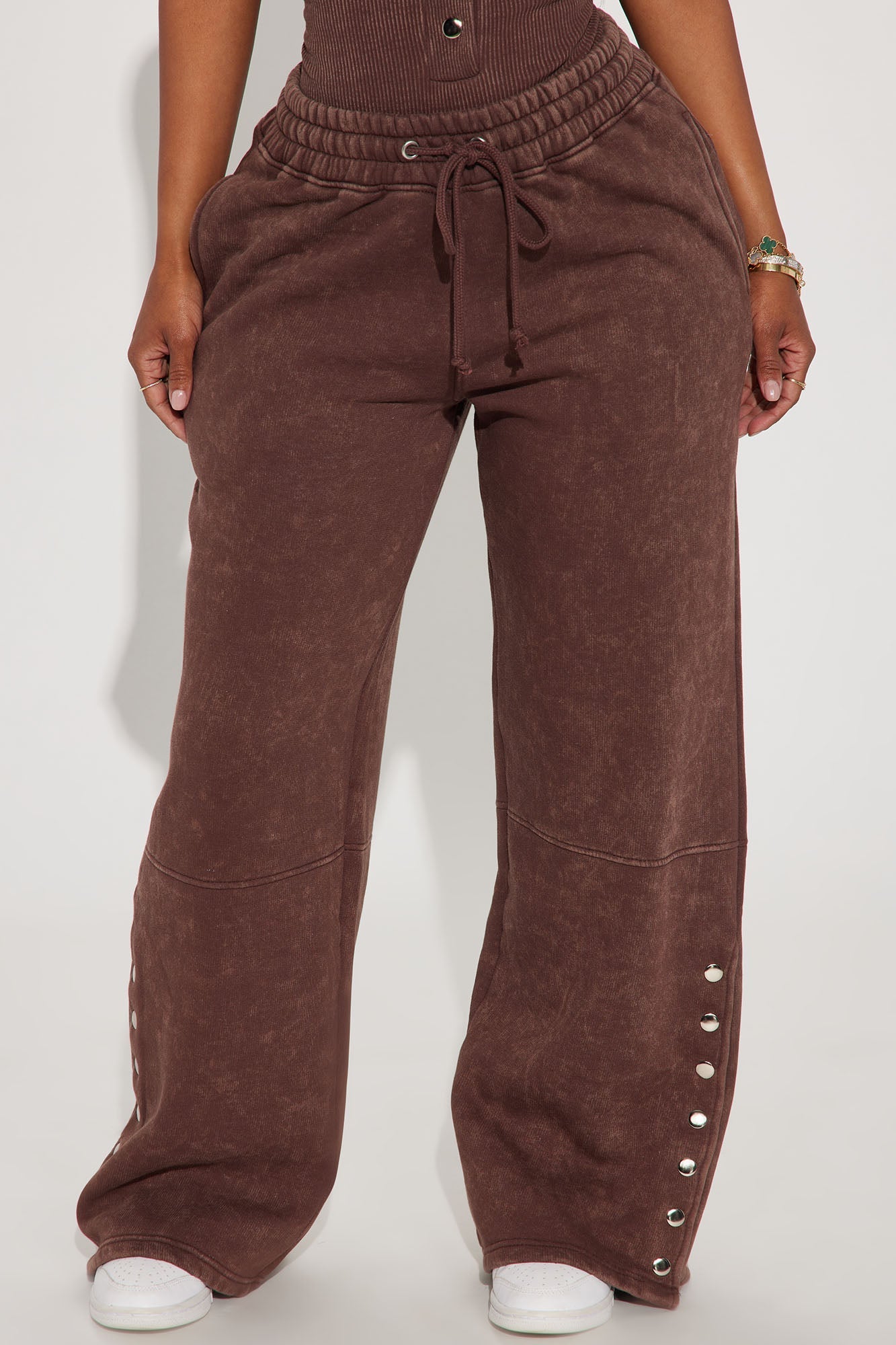 New York Washed Sweatpant - Brown