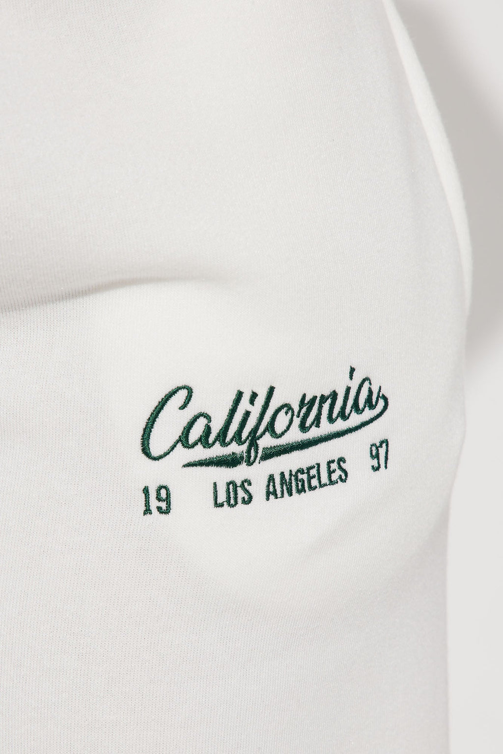 California Dreaming Athletic Wide Leg Pant - White