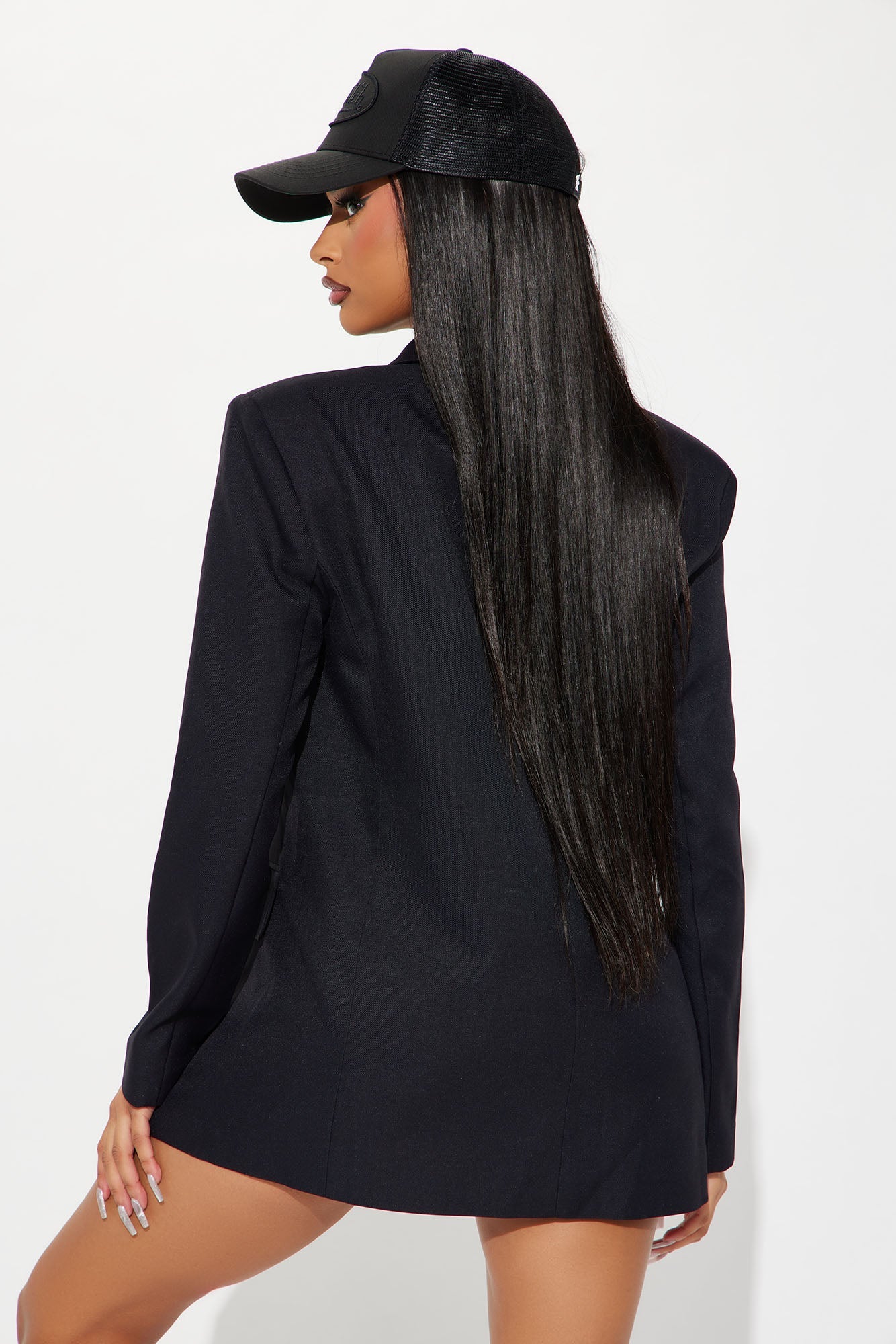 New Normal Oversized Blazer - Black