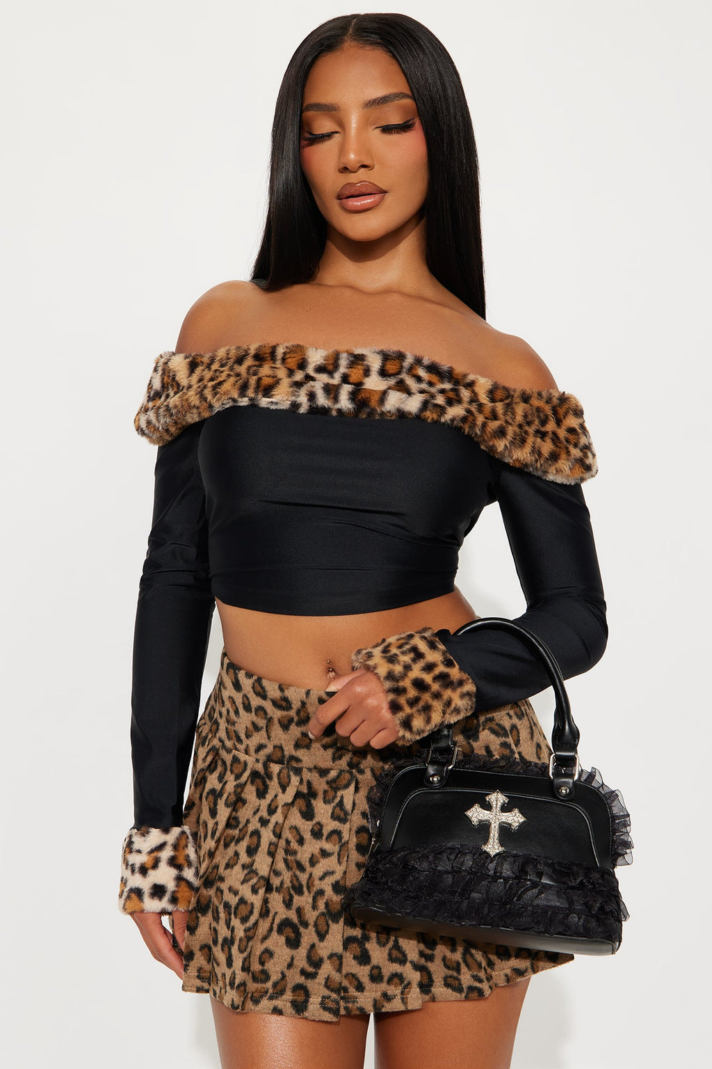 Tell The Truth Satchel Bag - Black