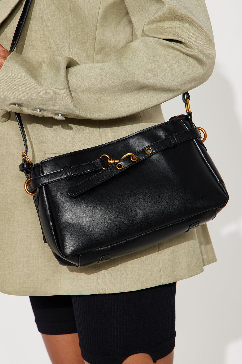 Shayla Shoulder Handbag - Black