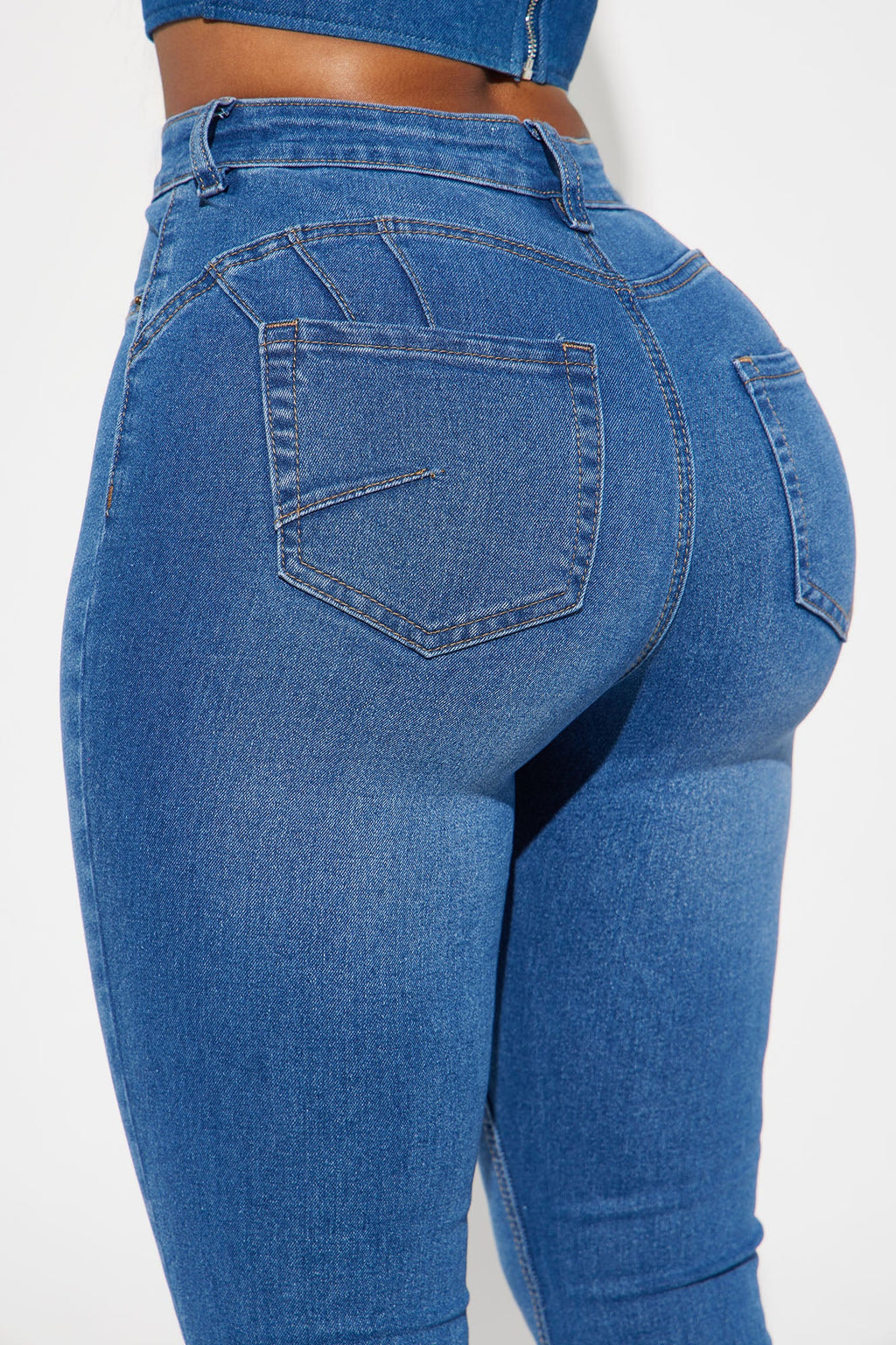 Tucson Booty Lifting Stretch Bootcut Jeans - Medium Wash