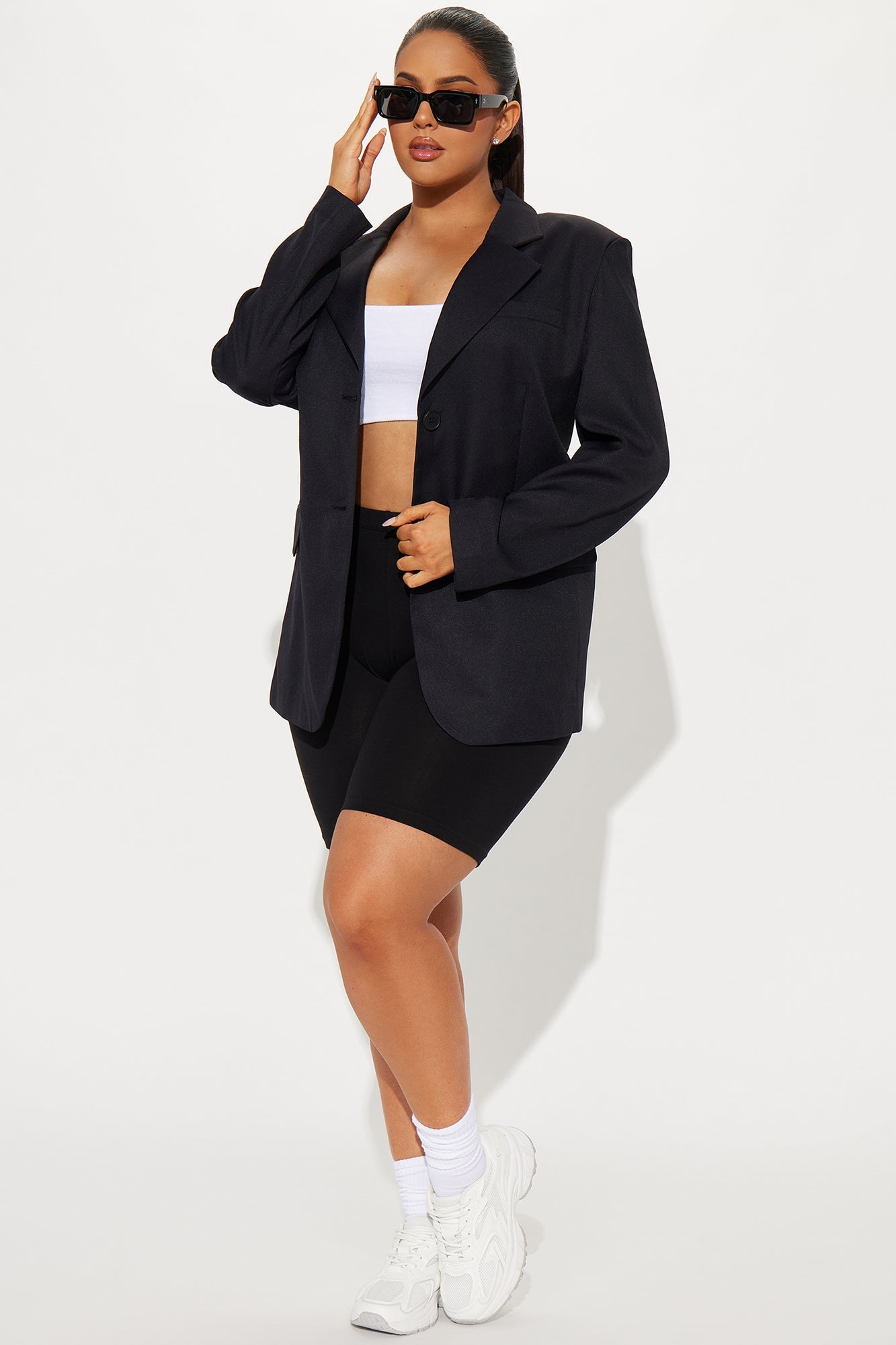 New Normal Oversized Blazer - Black