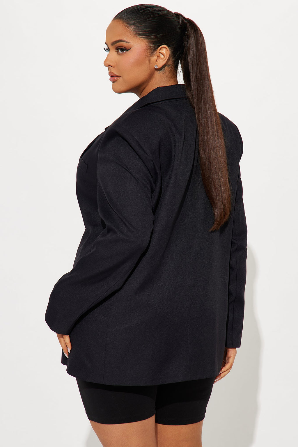 New Normal Oversized Blazer - Black