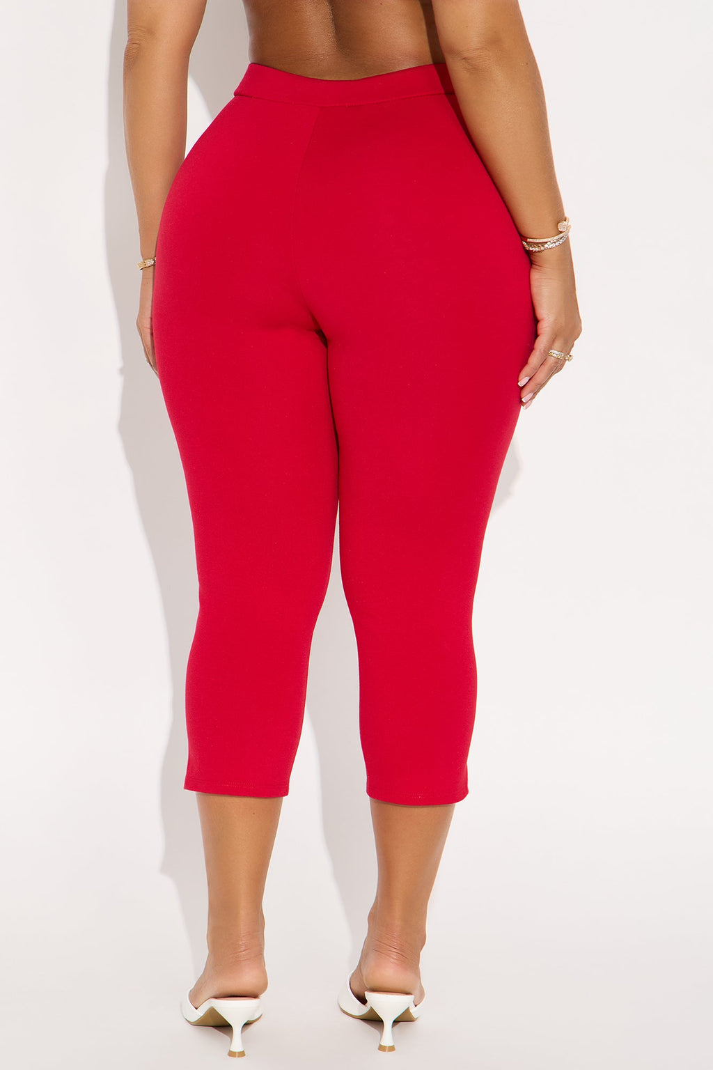 All My Potentials Capri Legging - Red