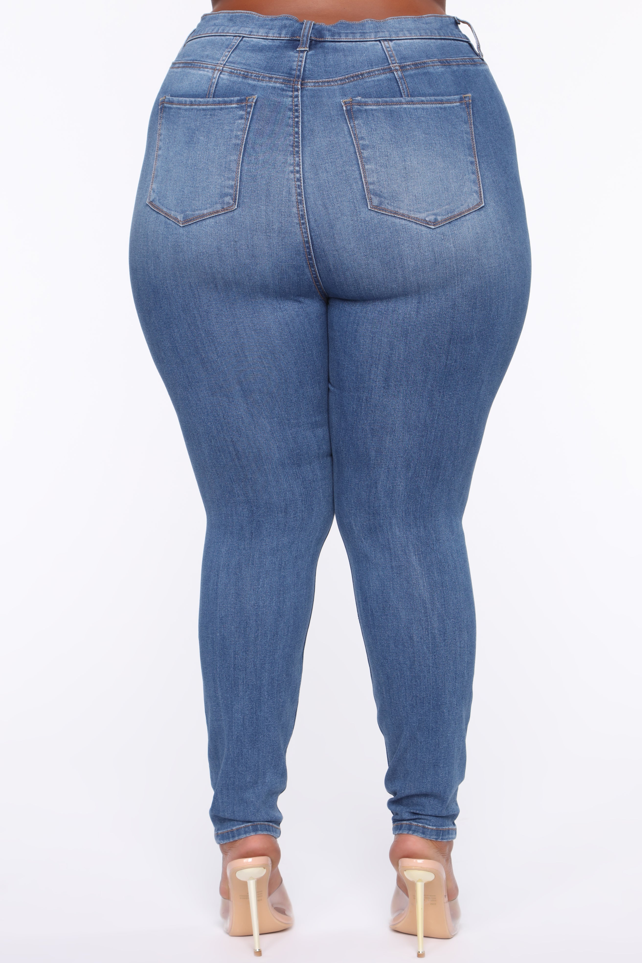 Our Favorite High Rise Skinny Jeans - Medium Blue Wash