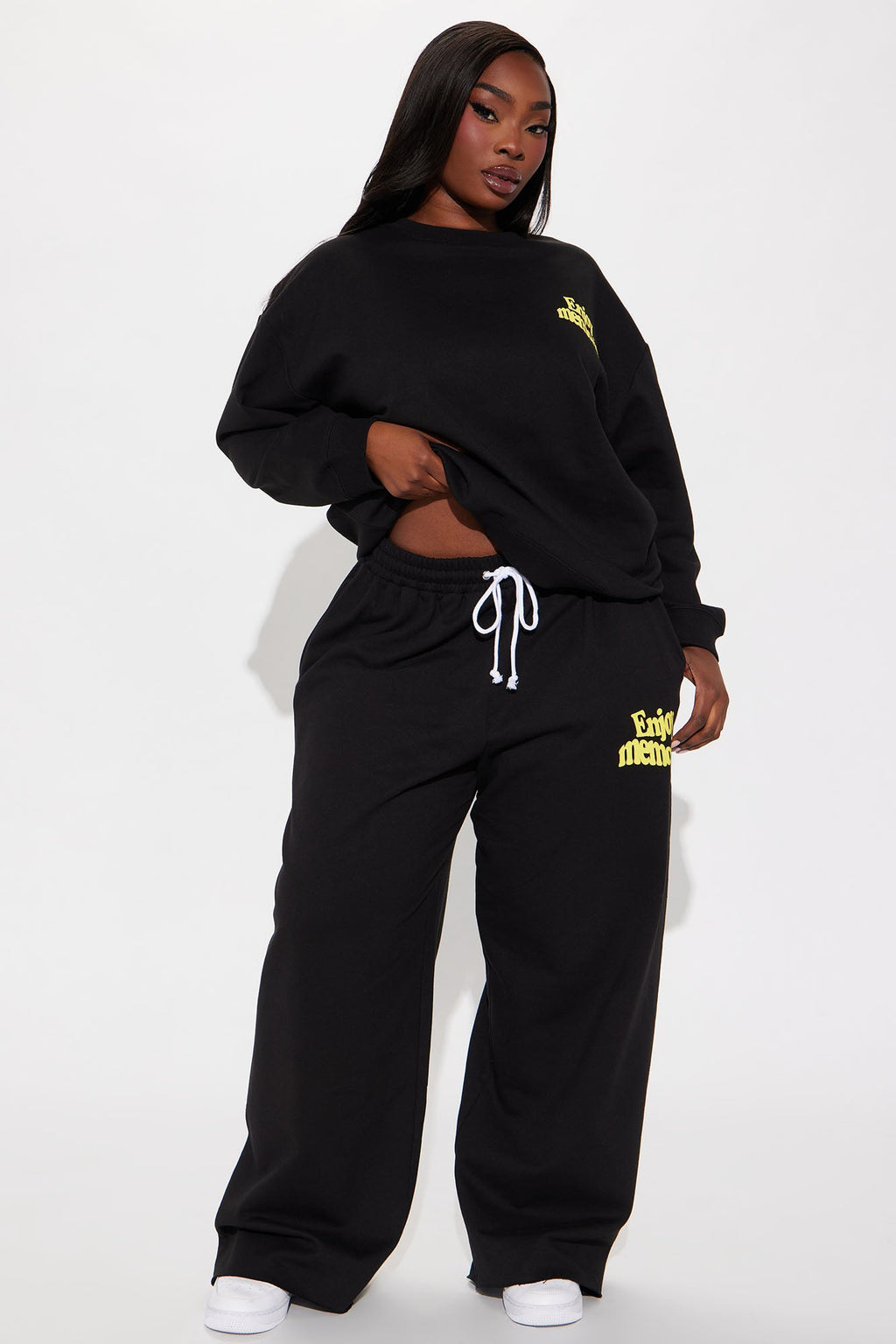 If You're Ready This Sweatshirt - Black/Yellow