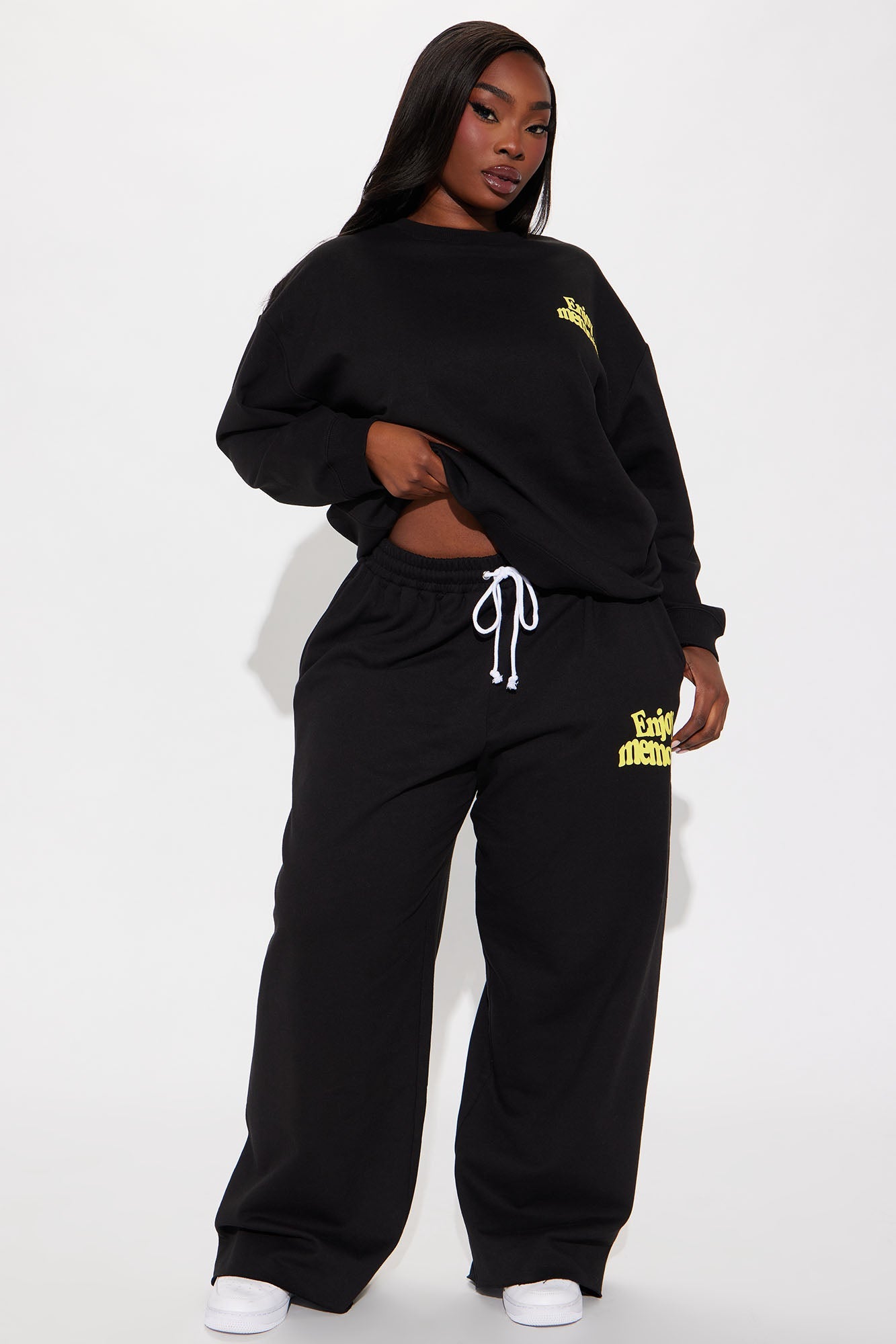 If You're Ready This Sweatshirt - Black/Yellow