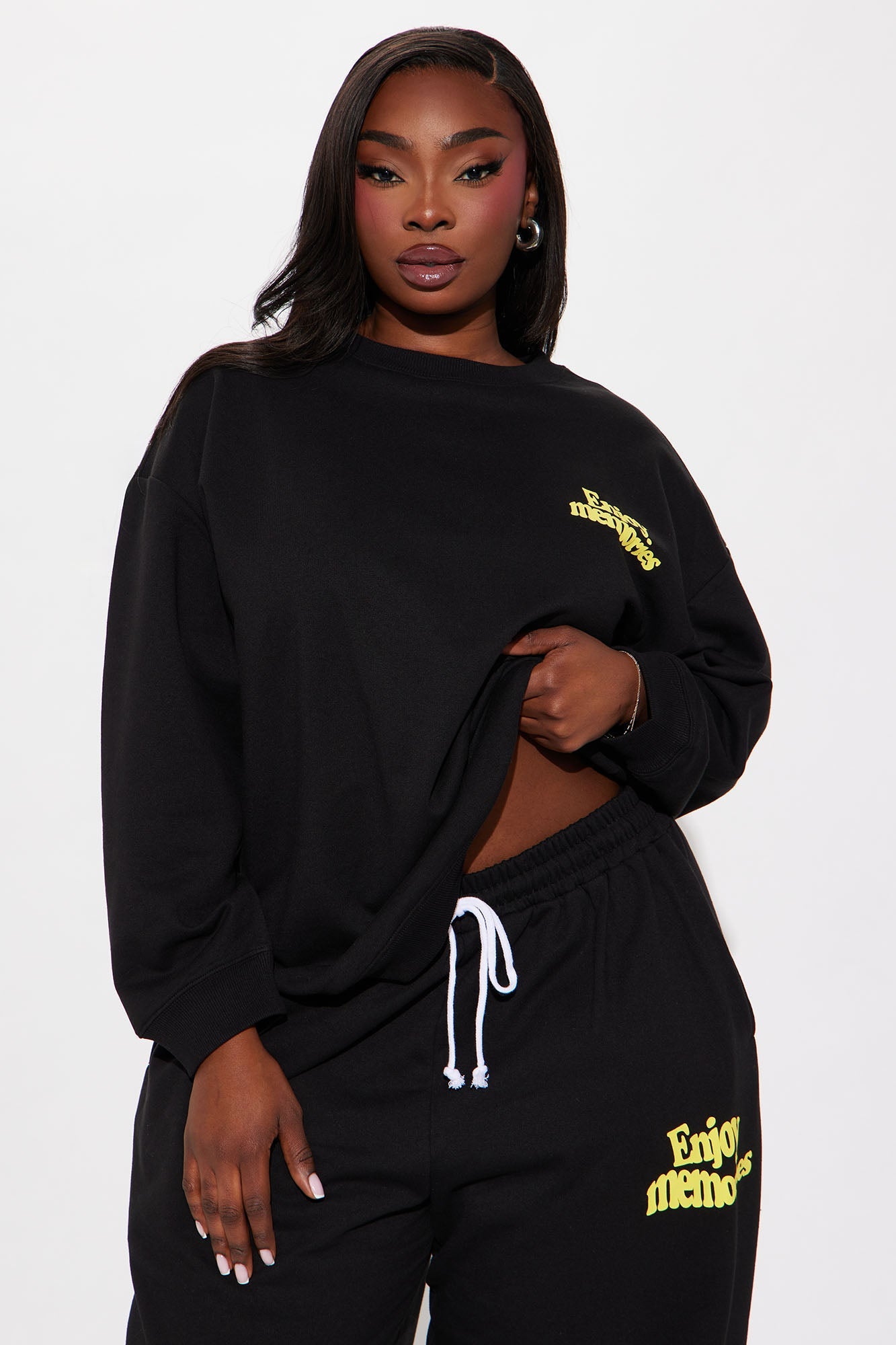 If You're Ready This Sweatshirt - Black/Yellow