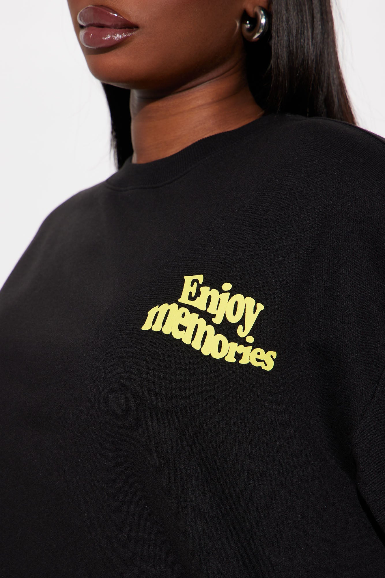 If You're Ready This Sweatshirt - Black/Yellow