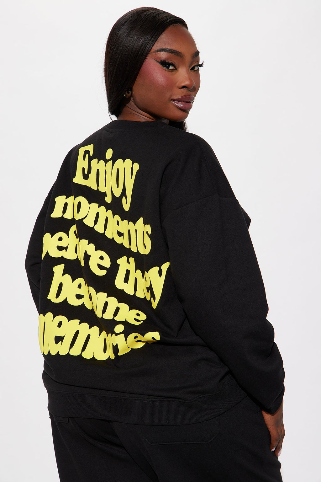 If You're Ready This Sweatshirt - Black/Yellow