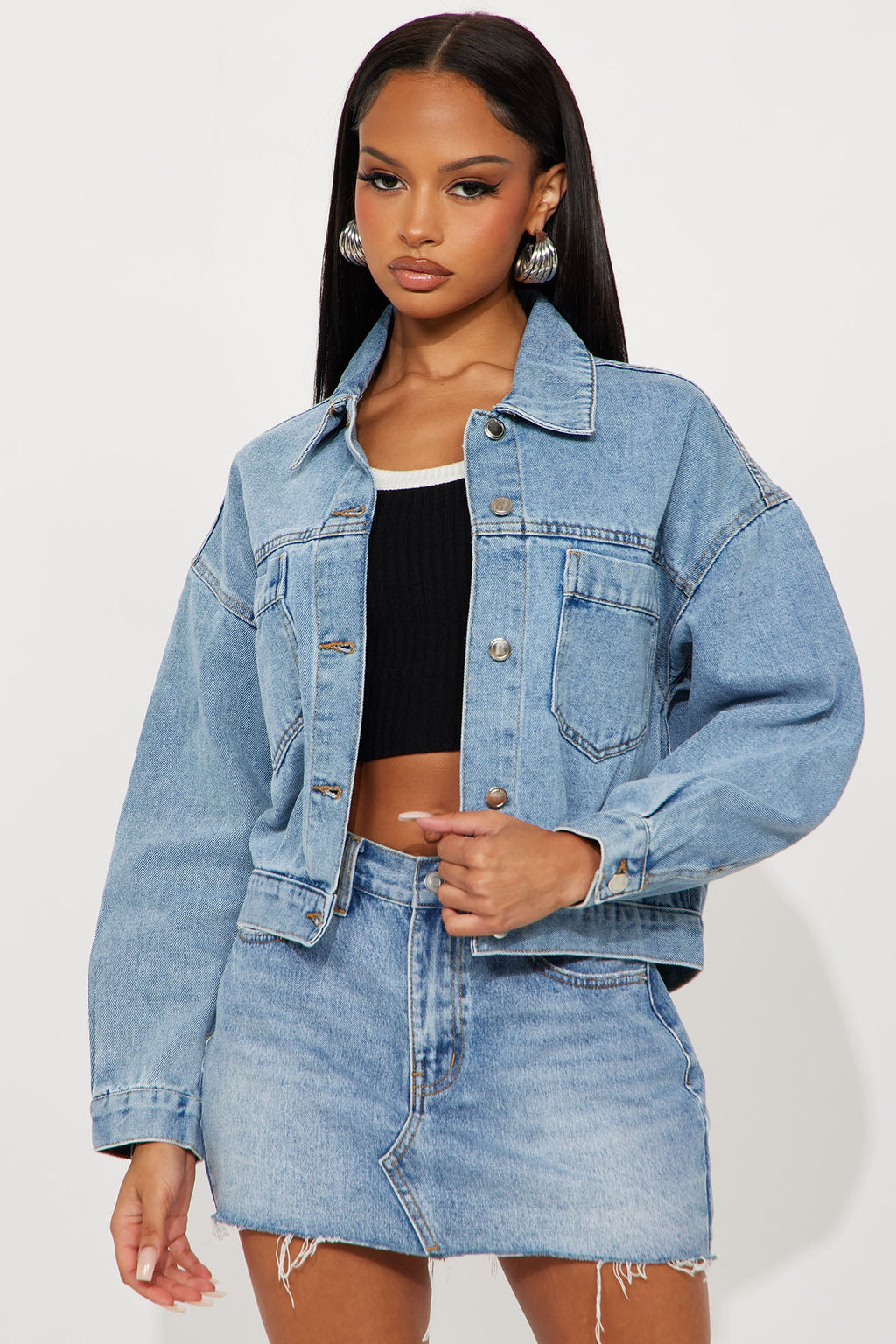 Best Boyfriend Denim Jacket - Medium Wash