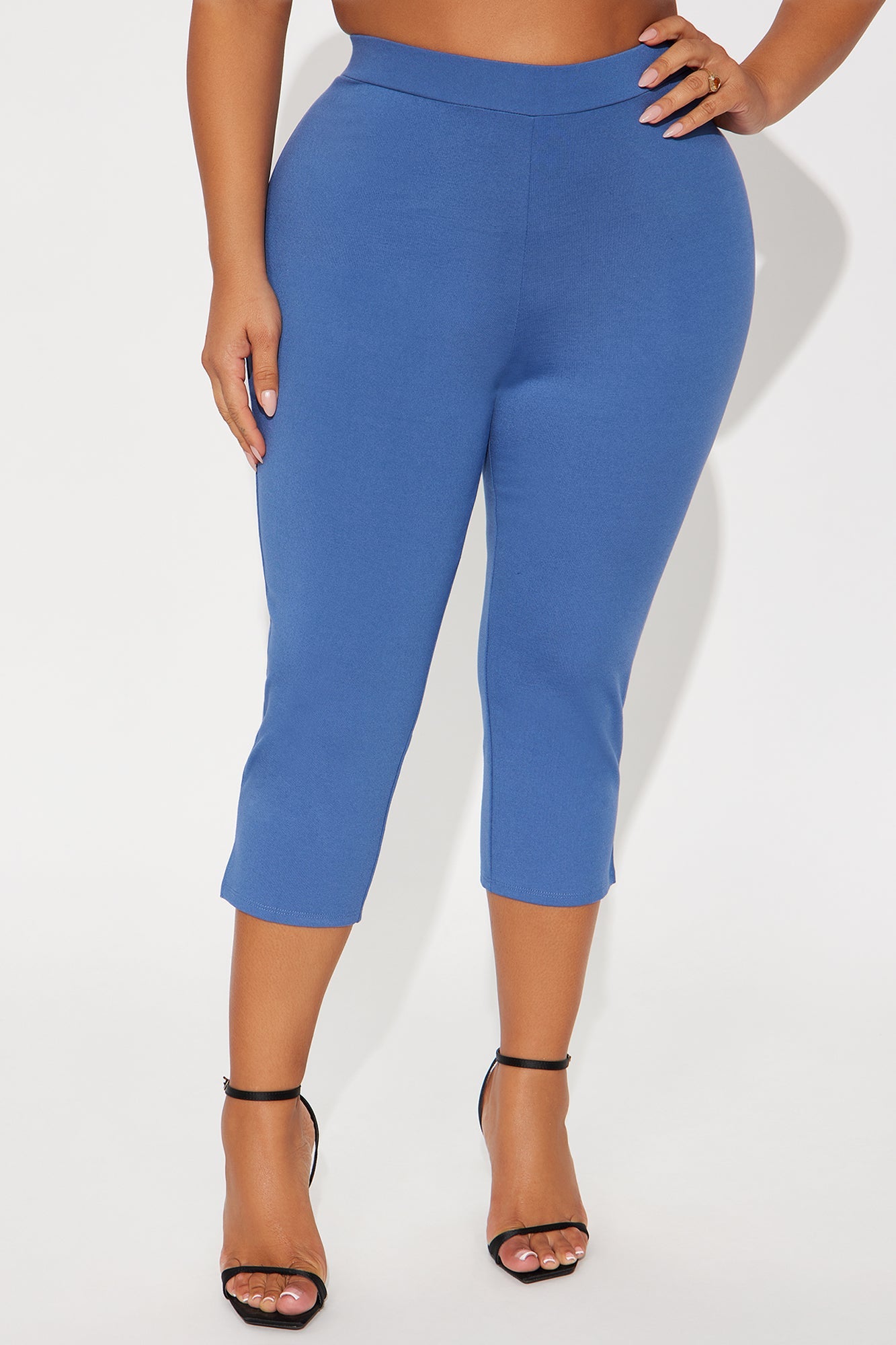 All My Potentials Capri Legging - Denim