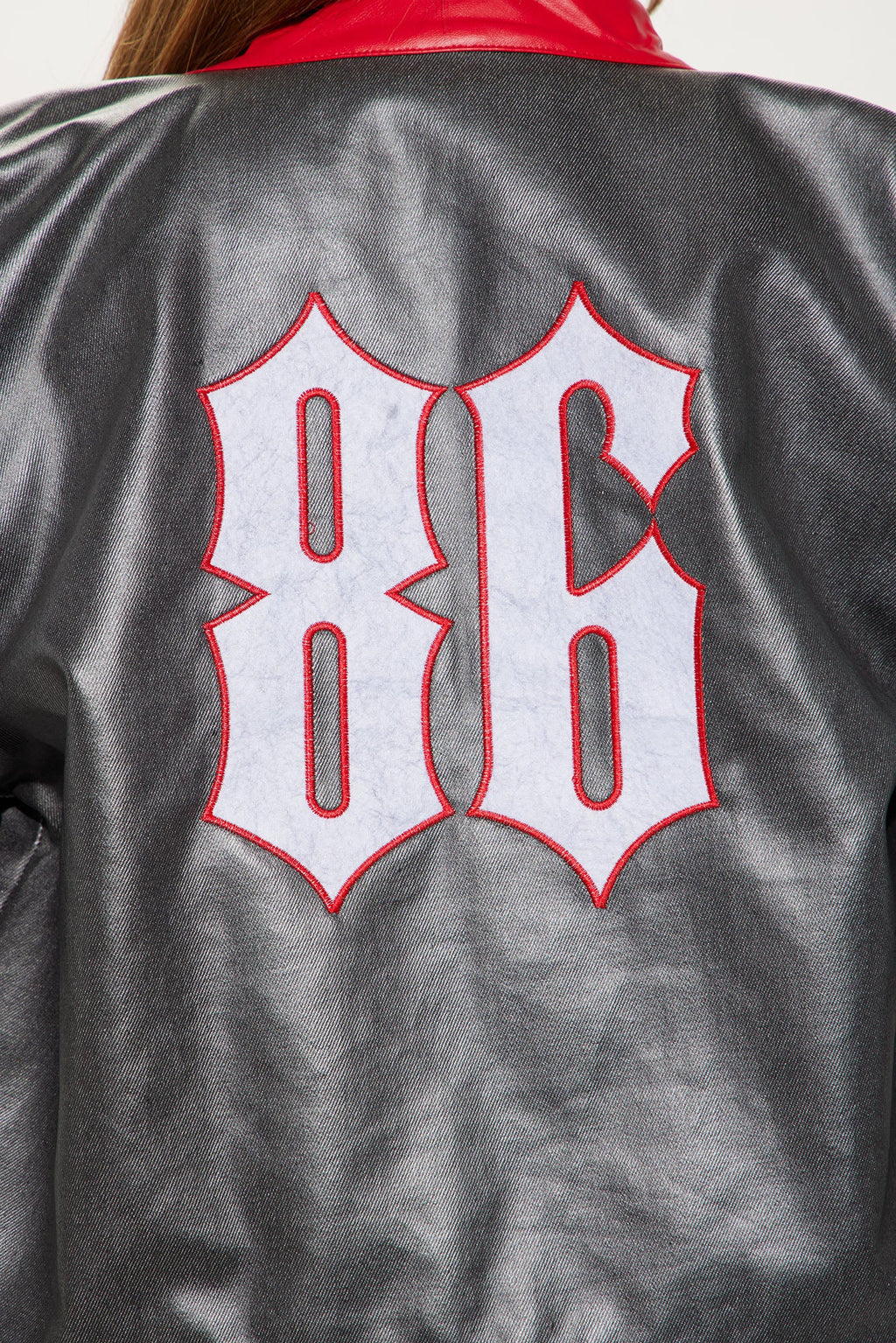 Lucky 86 Bomber Jacket - Charcoal/combo