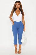 All My Potentials Capri Legging - Denim