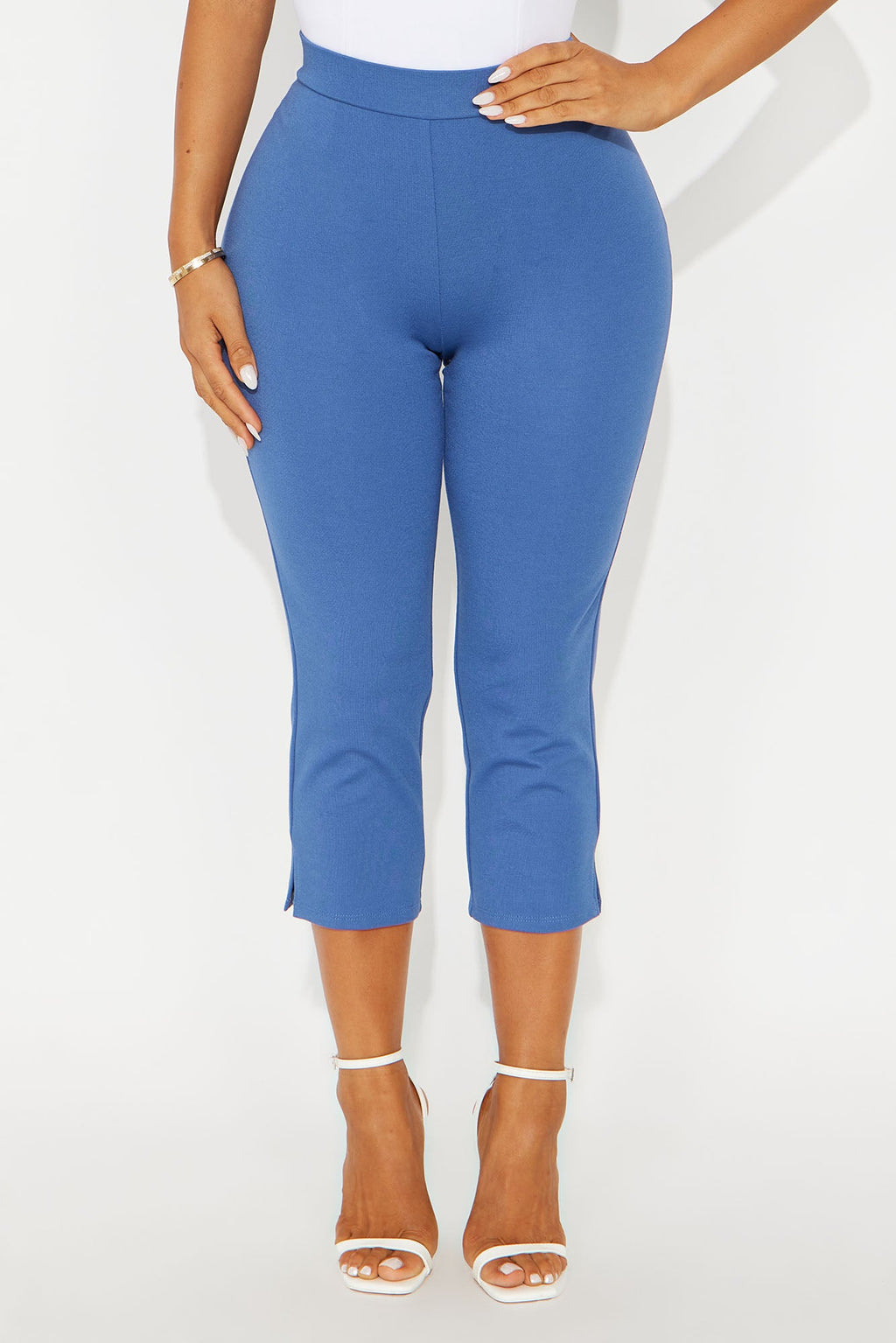 All My Potentials Capri Legging - Denim