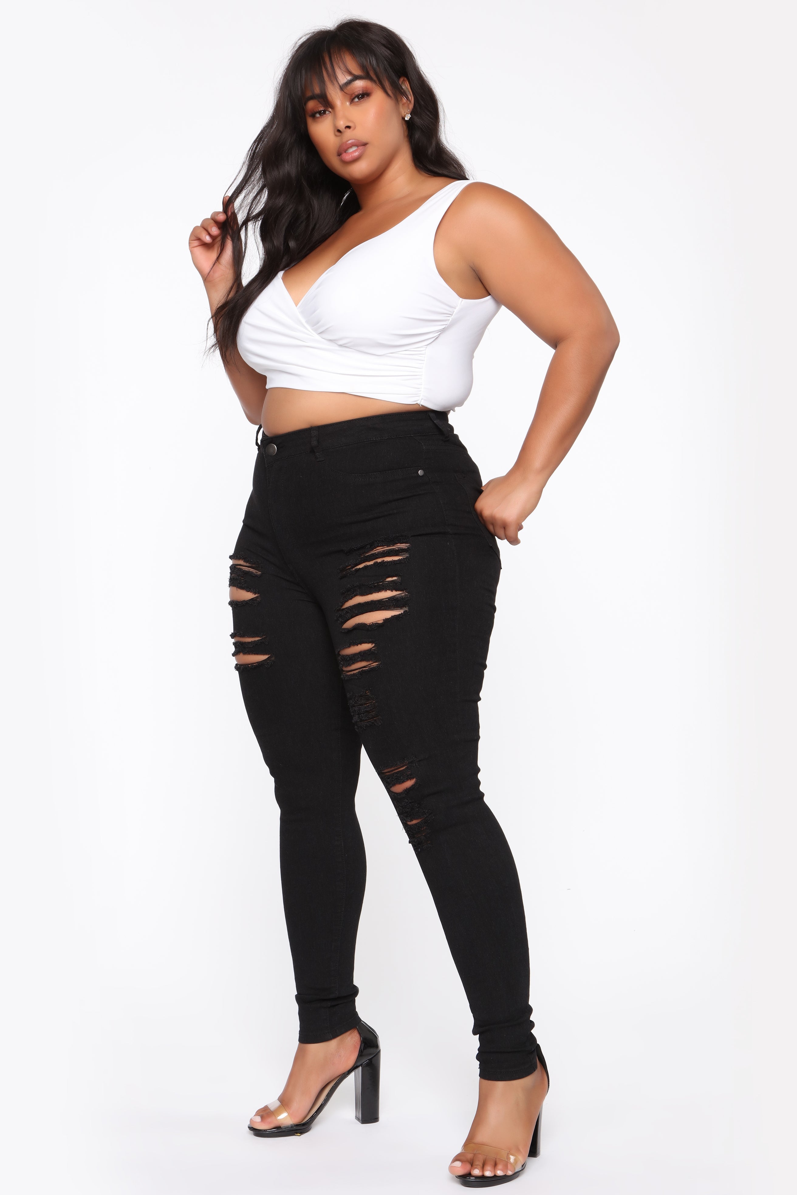 Tris Skinny Jeans - Black