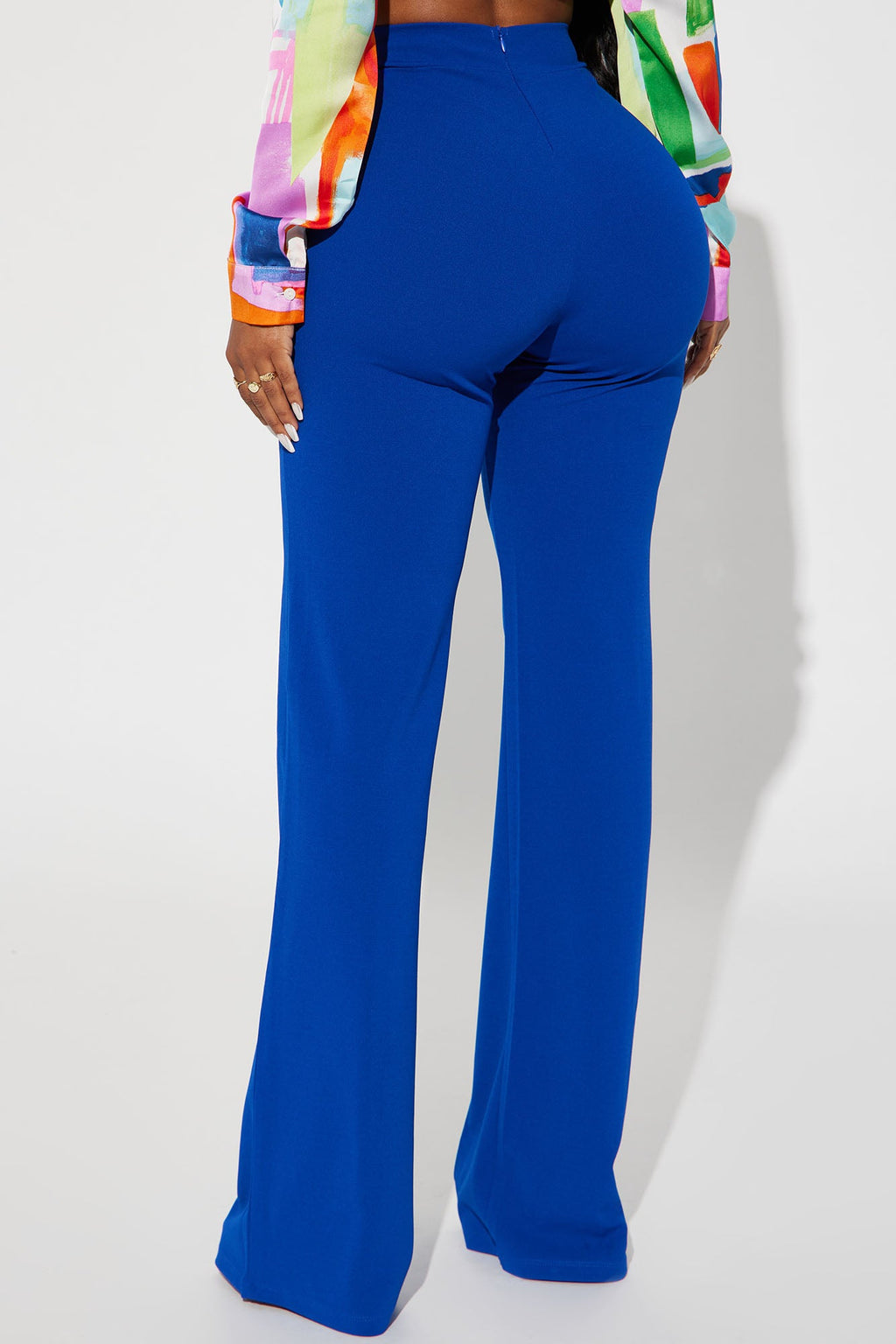 Tall Victoria High Waisted Dress Pants - Royal