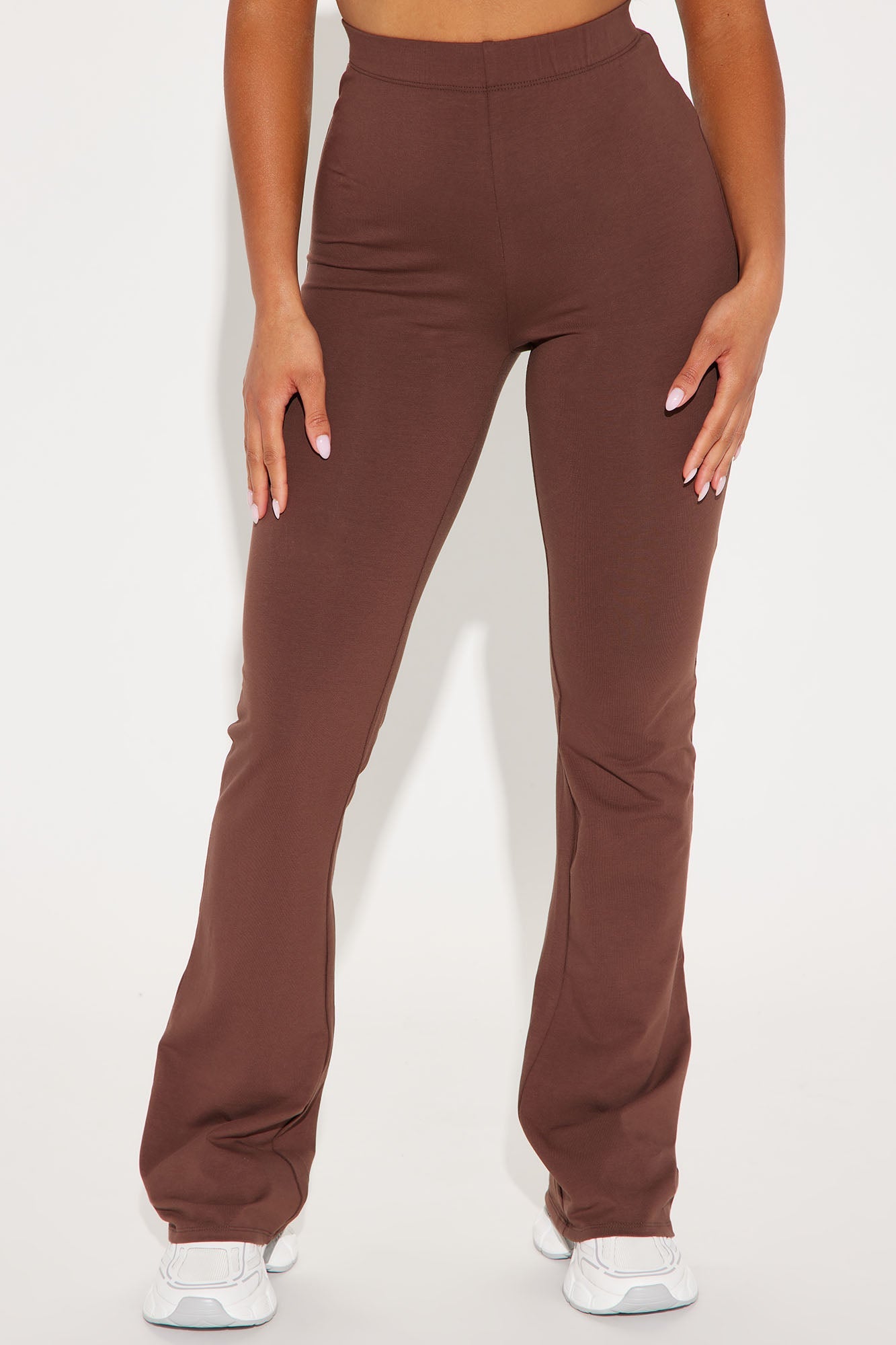 Tall Adriana Flare Pant - Chocolate