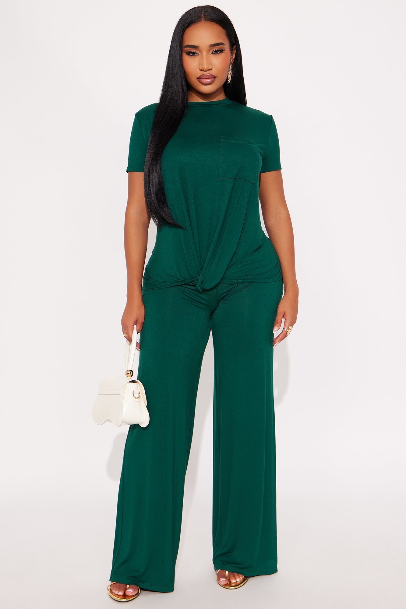 Arden Pant Set - Hunter