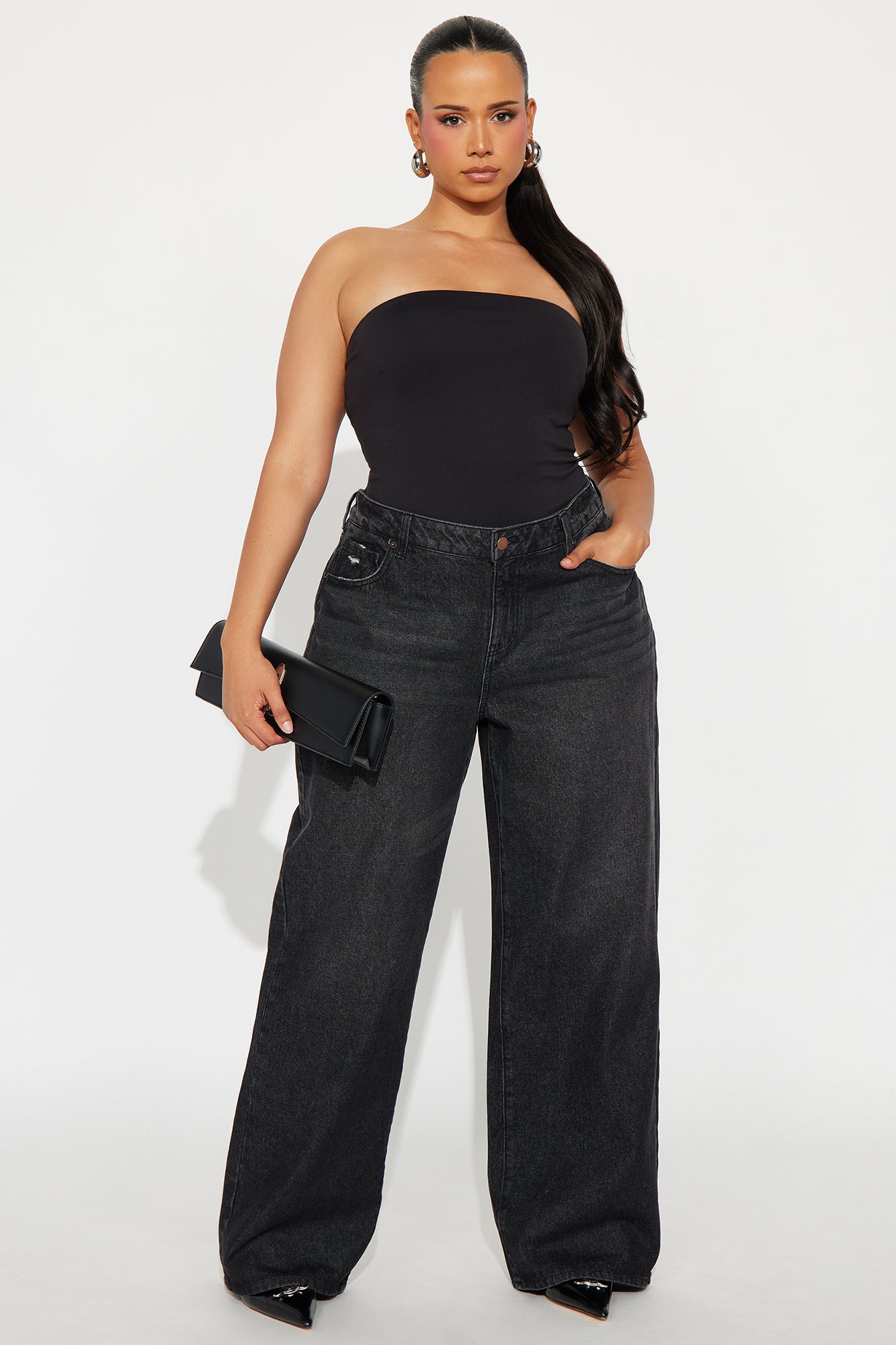 Sia Zero Stretch Jeans - Black Wash