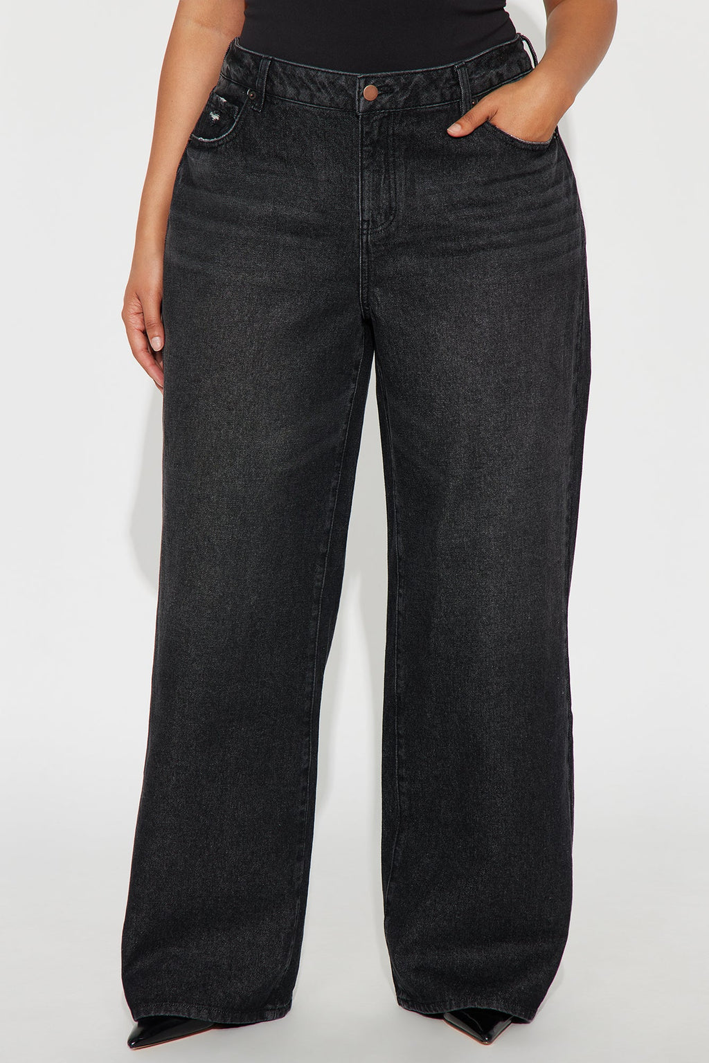 Sia Zero Stretch Jeans - Black Wash