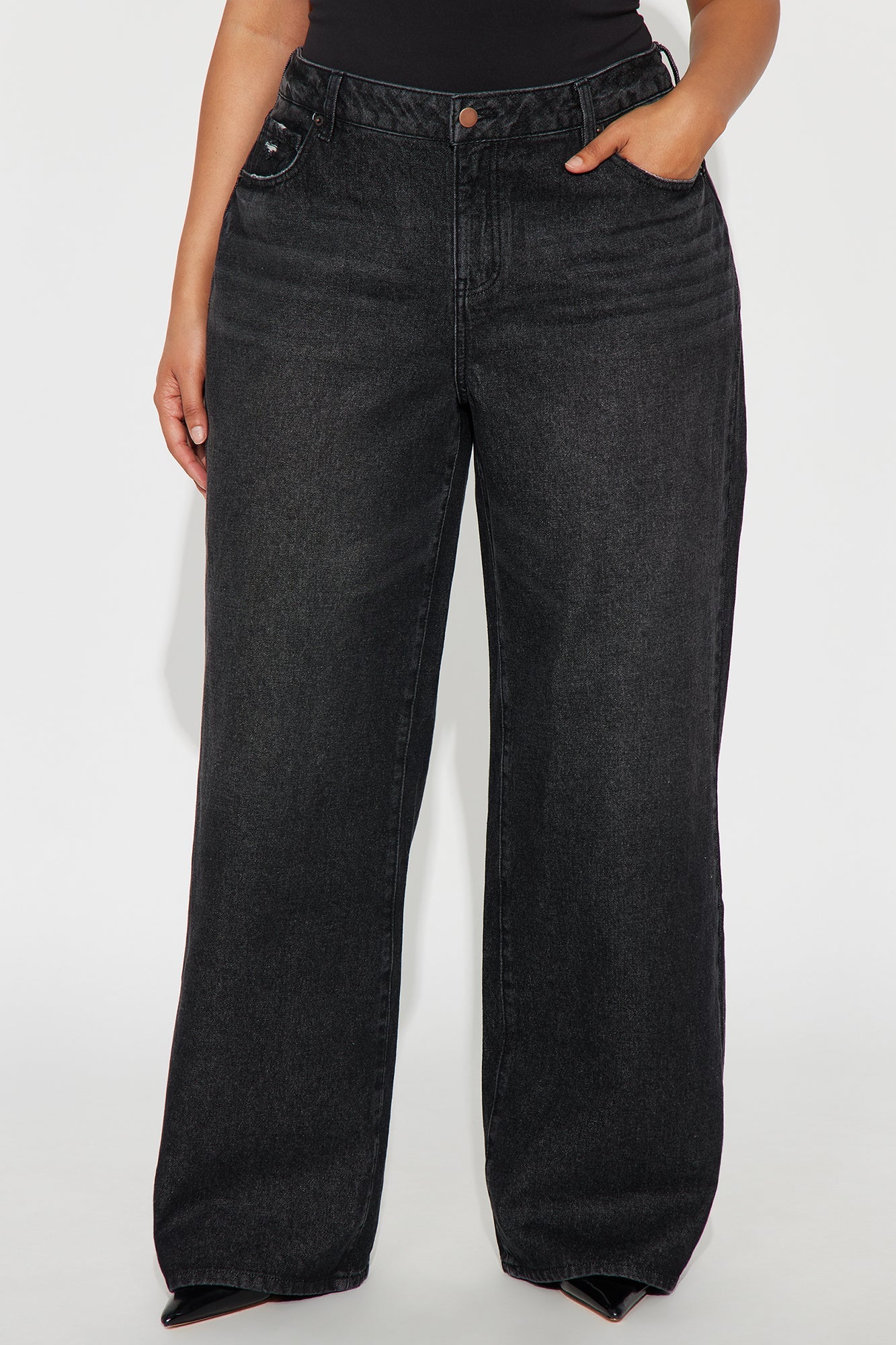 Sia Zero Stretch Jeans - Black Wash
