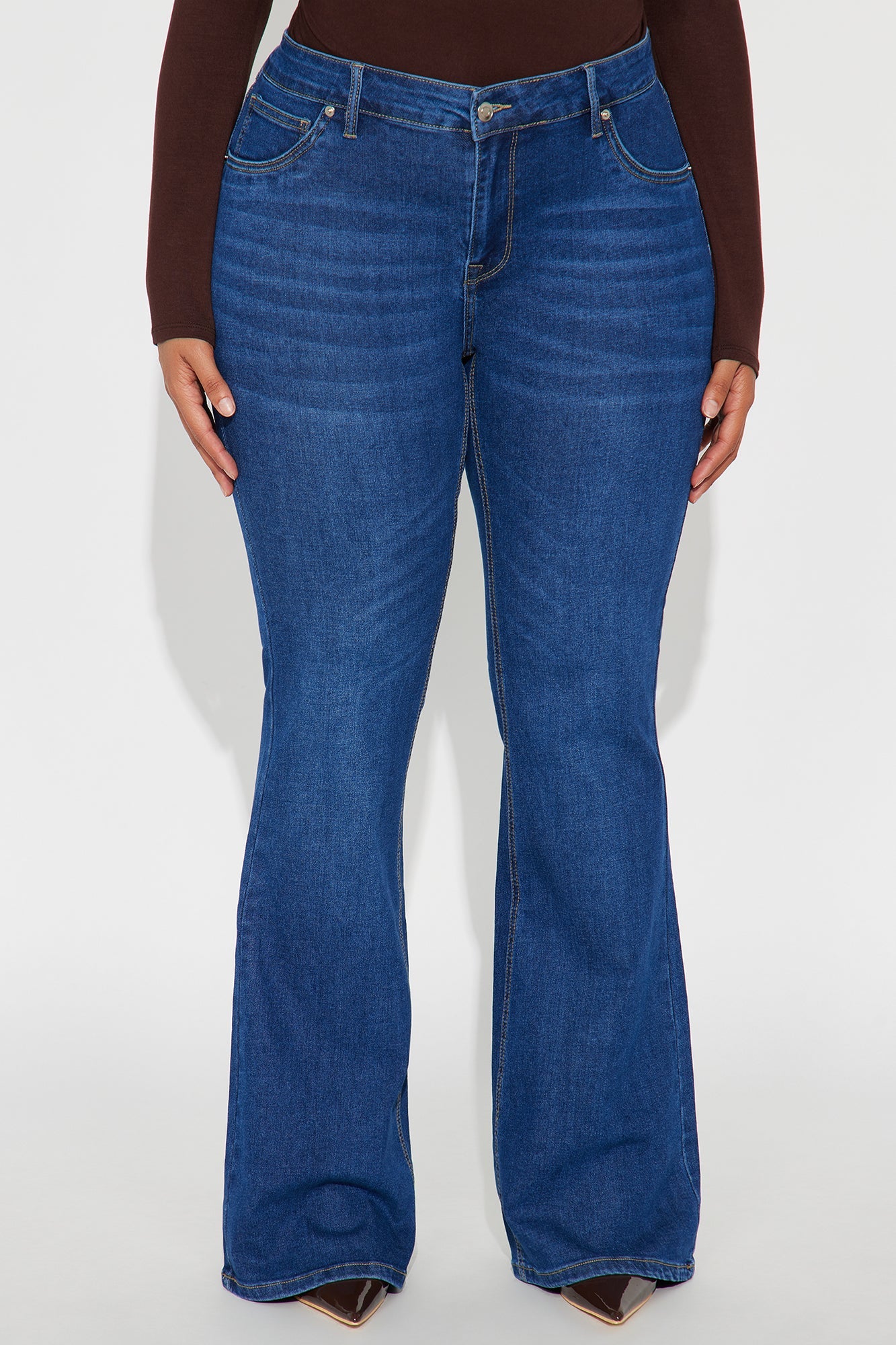 Best Ever Low Rise Flare Jeans - Dark Wash