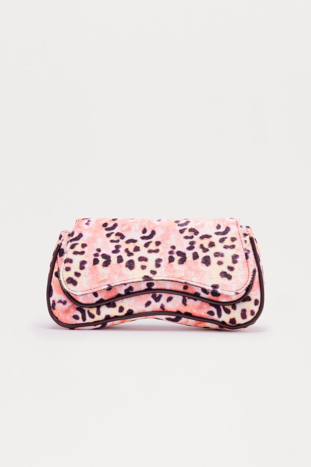 Wild Night Faux Fur Leopard Shoulder Bag - Brown/combo