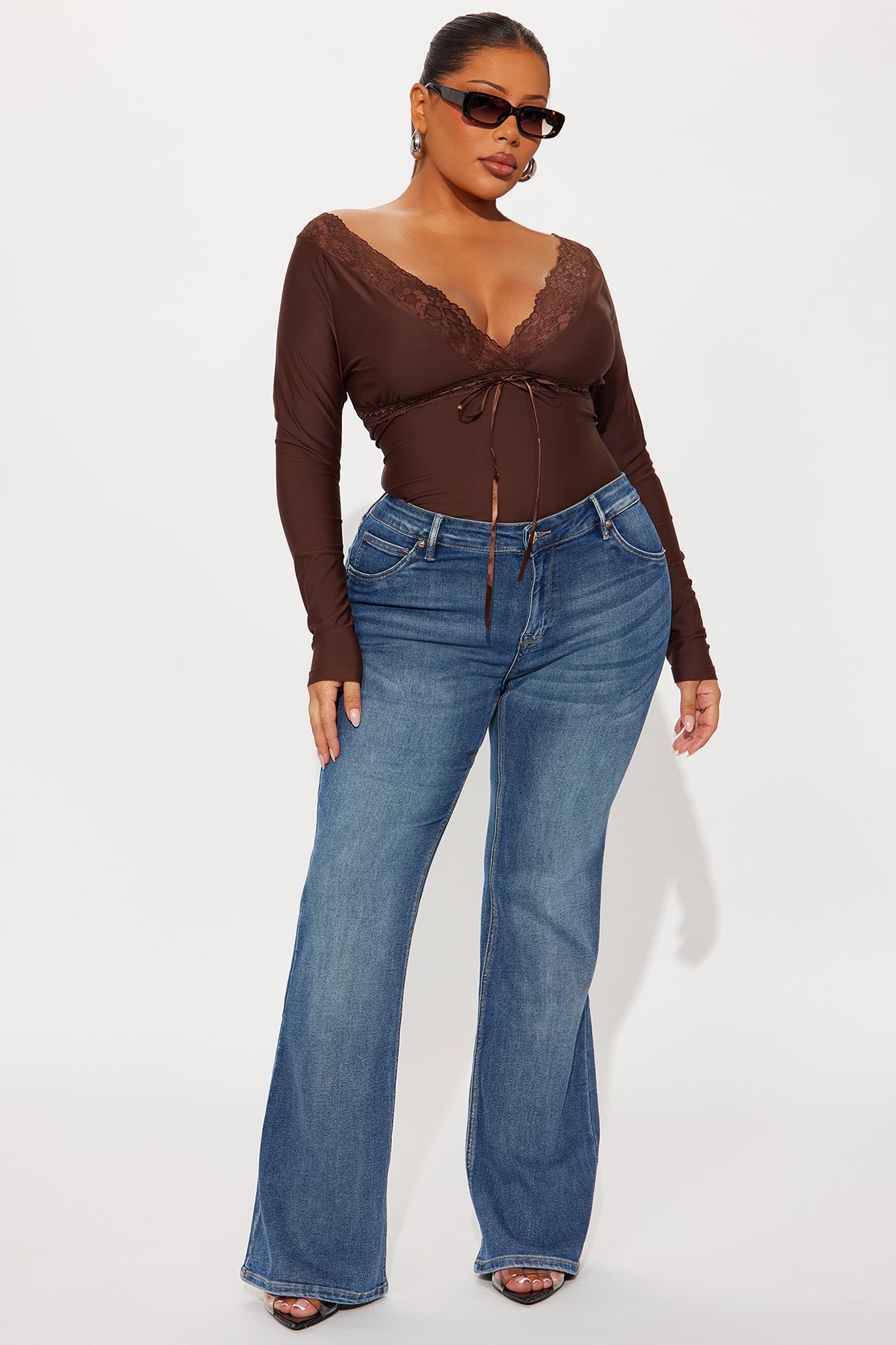 Best Ever Low Rise Flare Jeans - Vintage Wash