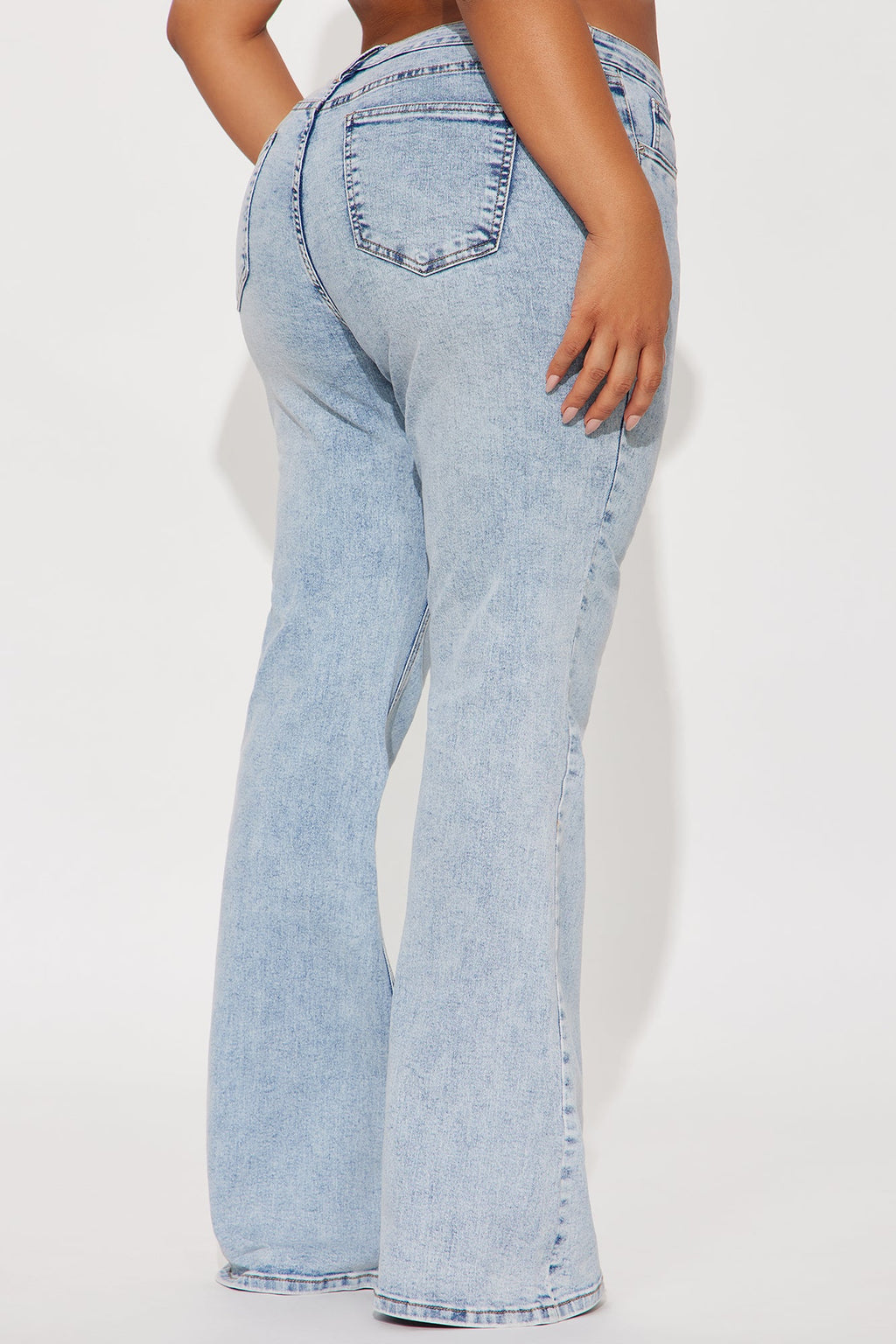Best Ever Low Rise Flare Jeans - Light Wash