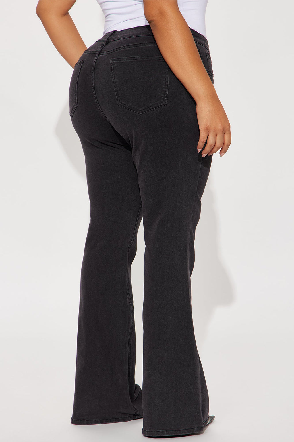 Best Ever Low Rise Flare Jeans - Black Wash