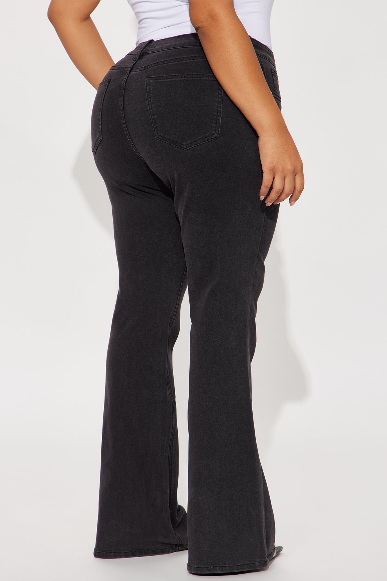 Best Ever Low Rise Flare Jeans - Black Wash